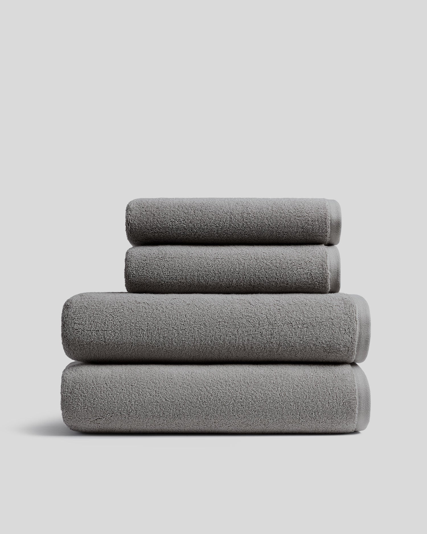 2+2 Organic Plush Bath Bundle - Pebble