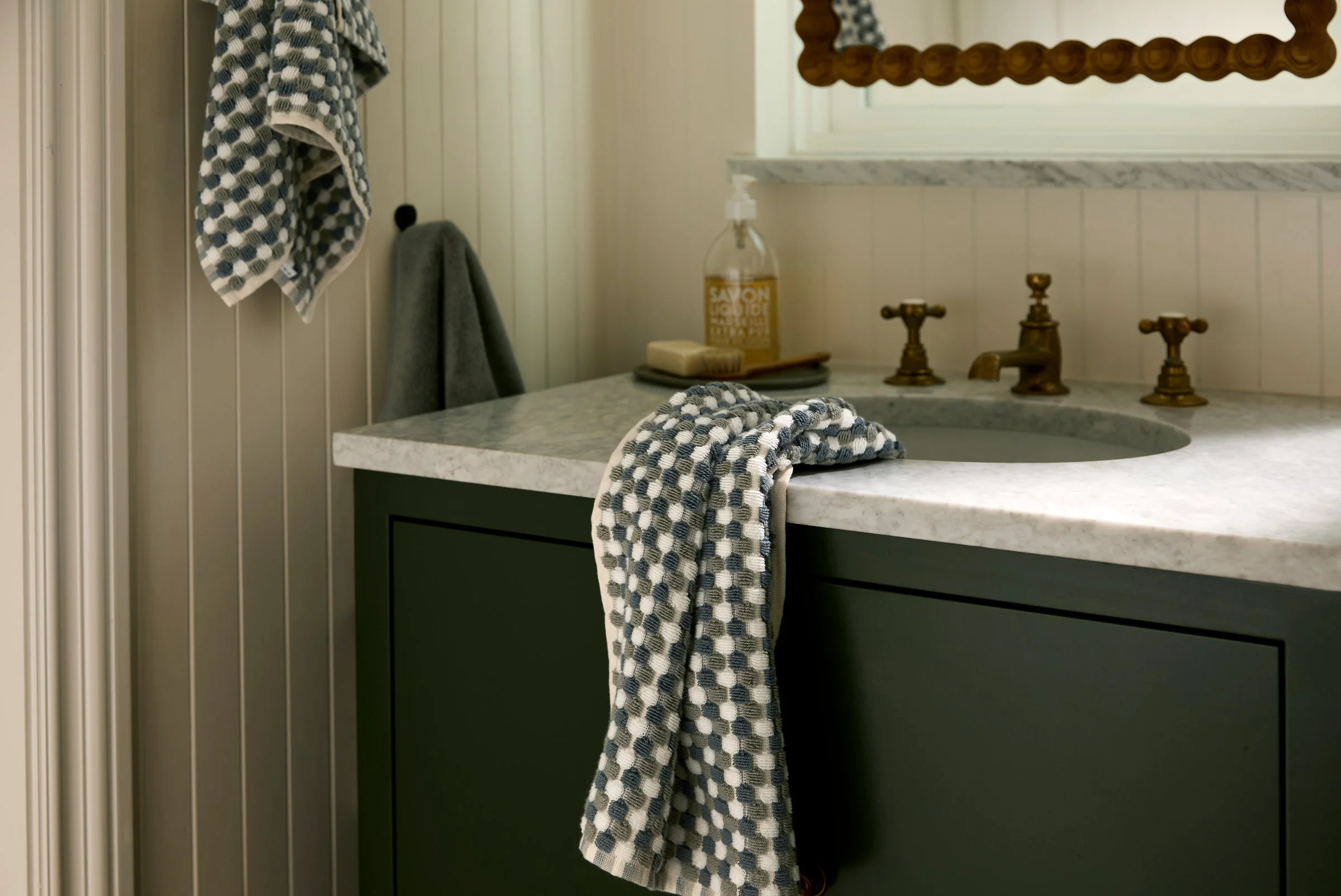 6+6 Organic Mosaic Bath Bundle - Moss and Dusk - Image 5