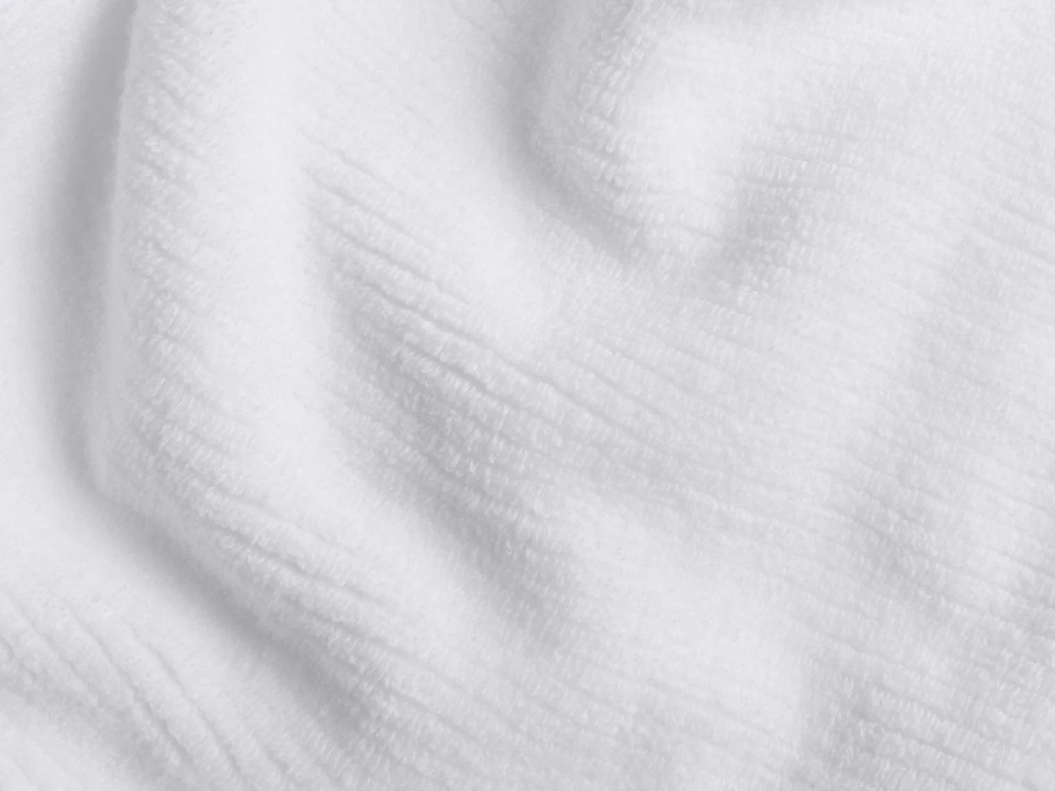 6+6 Soft Rib Bath Bundle - White - Image 3