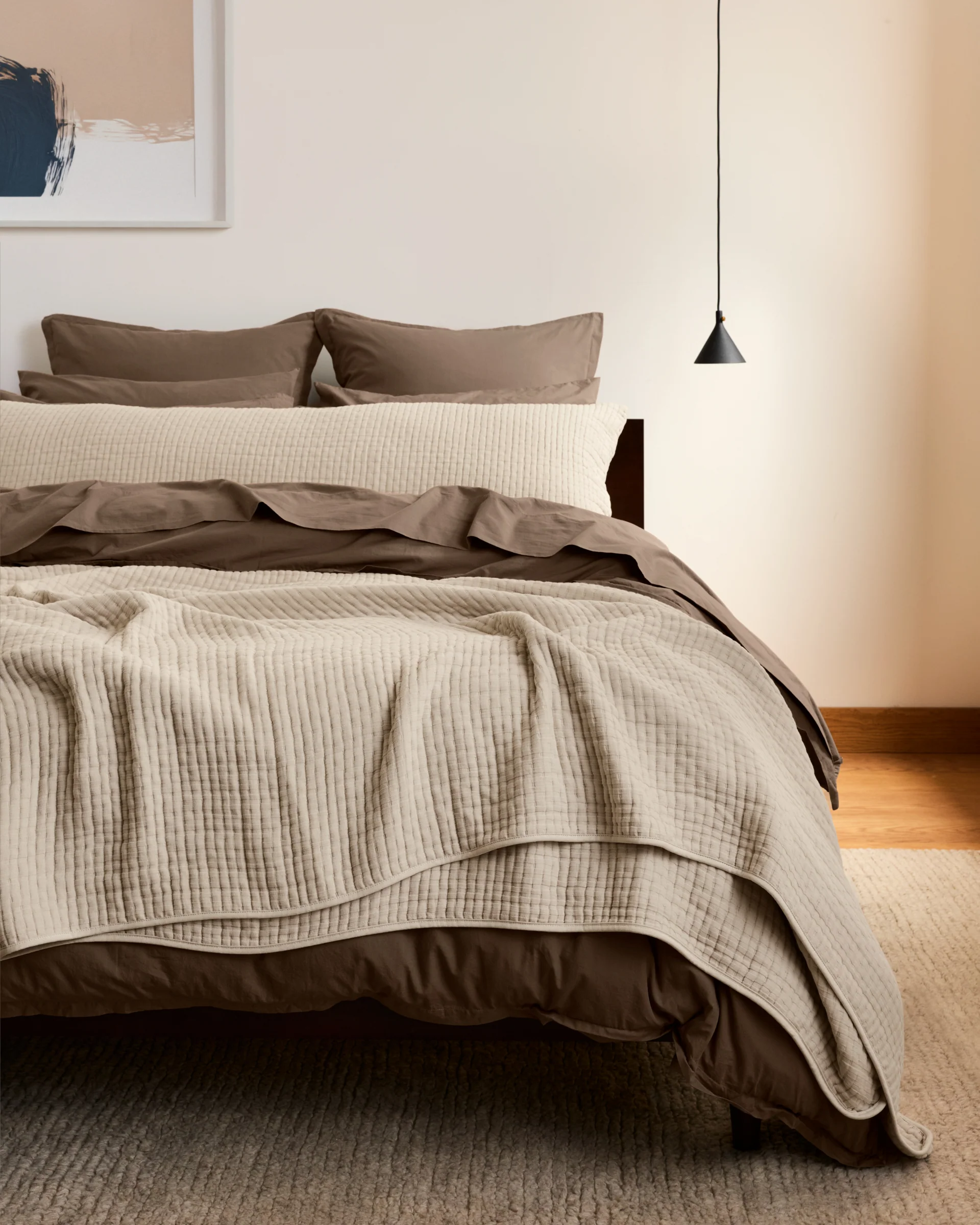 Air Cotton Coverlet - FINAL SALE (Bone) - Image 2