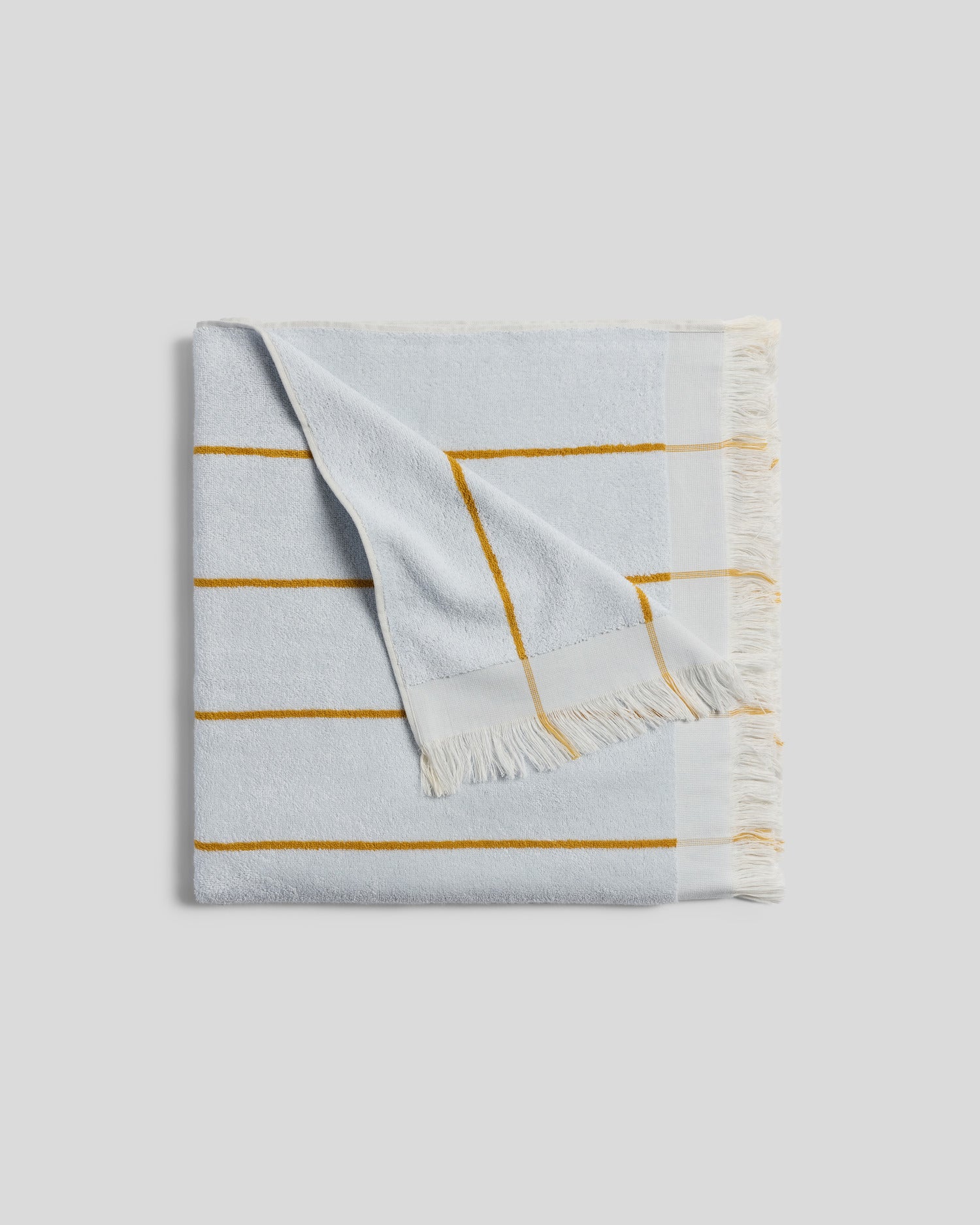 Bayside Beach Towel (Lagoon with Marigold)