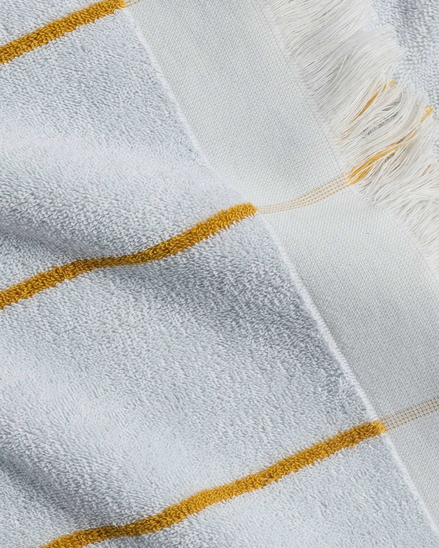 Bayside Beach Towel (Lagoon with Marigold) - Image 3