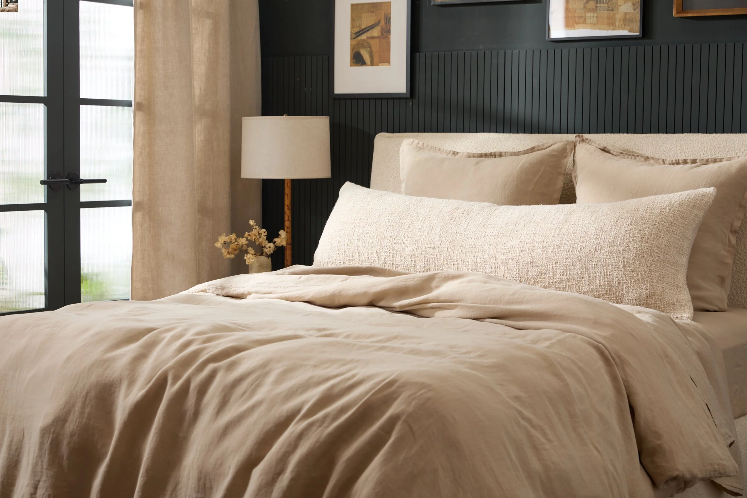 Boucle Body Pillow Cover (Cream) - Image 2