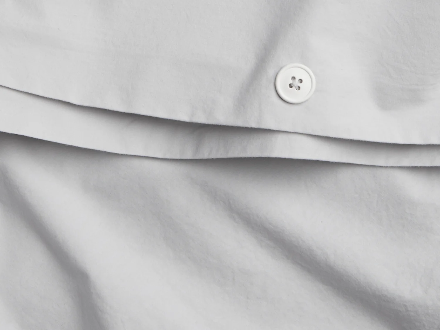 Brushed Cotton Duvet Cover - FINAL SALE (Mist) - Image 2
