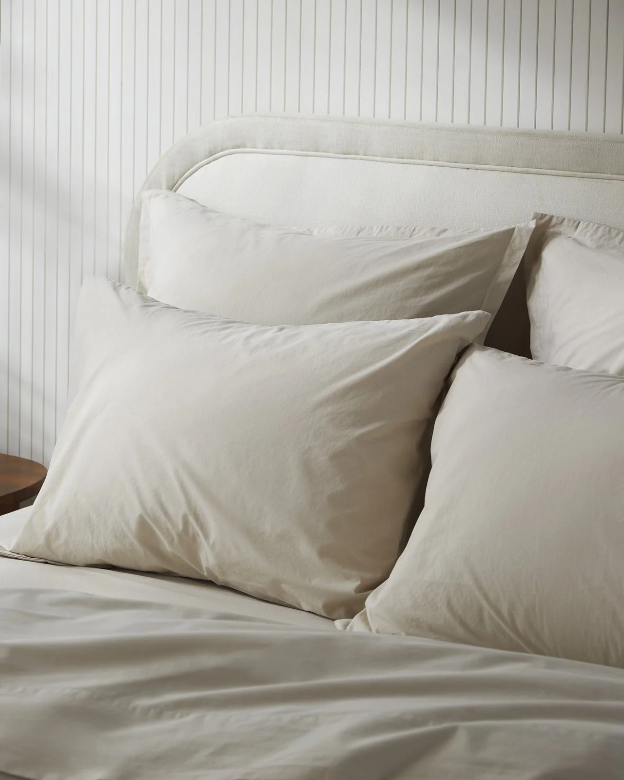 Brushed Cotton Euro Sham (Bone) - Image 4