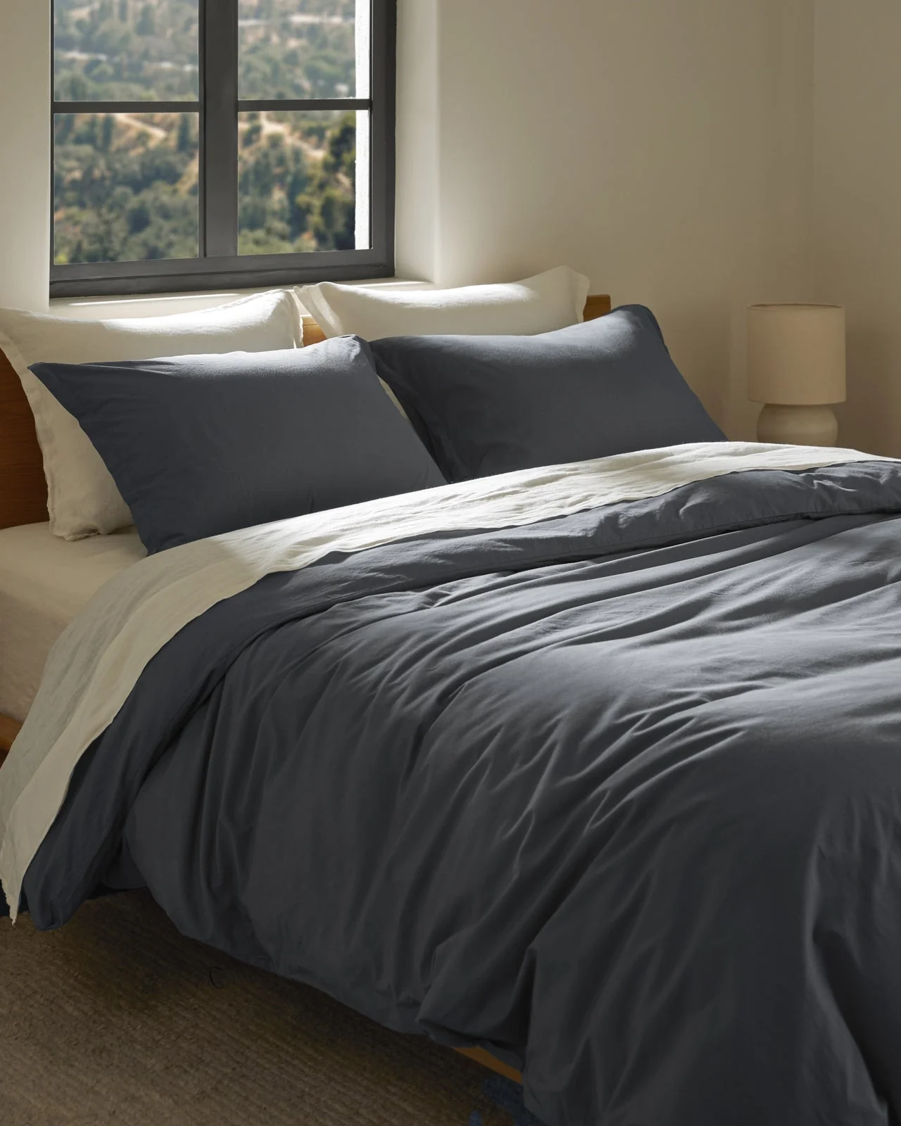 Brushed Cotton Sham Set (Dusk) - Image 5
