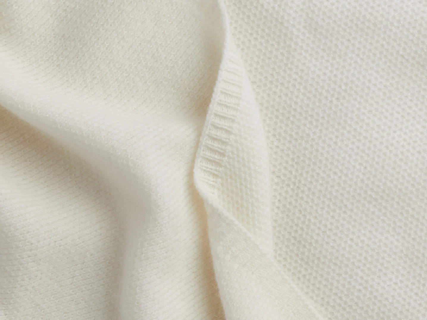 Cashmere Baby Blanket (Ivory) - Image 3
