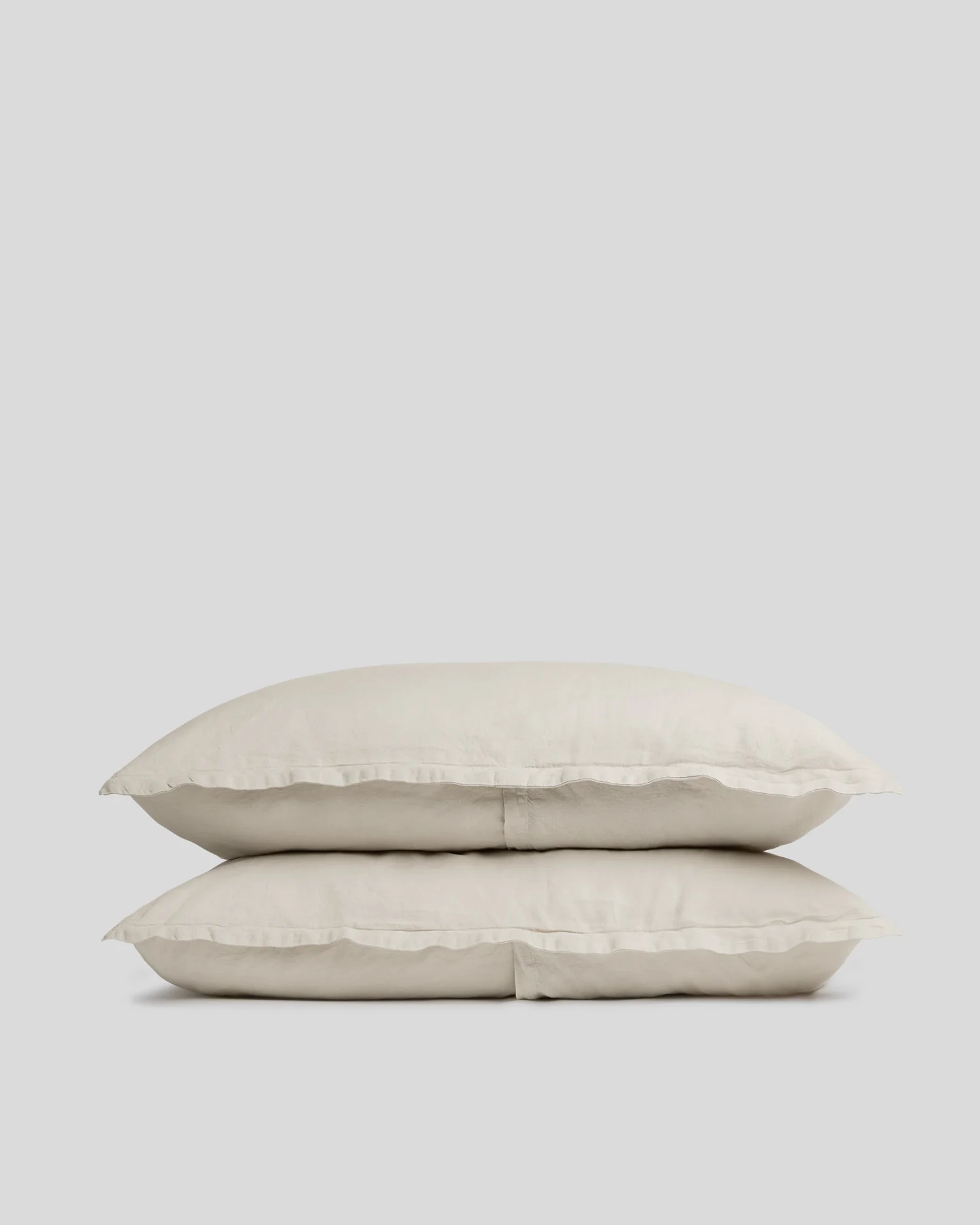 Classic Linen Sham Set - FINAL SALE (Bone)