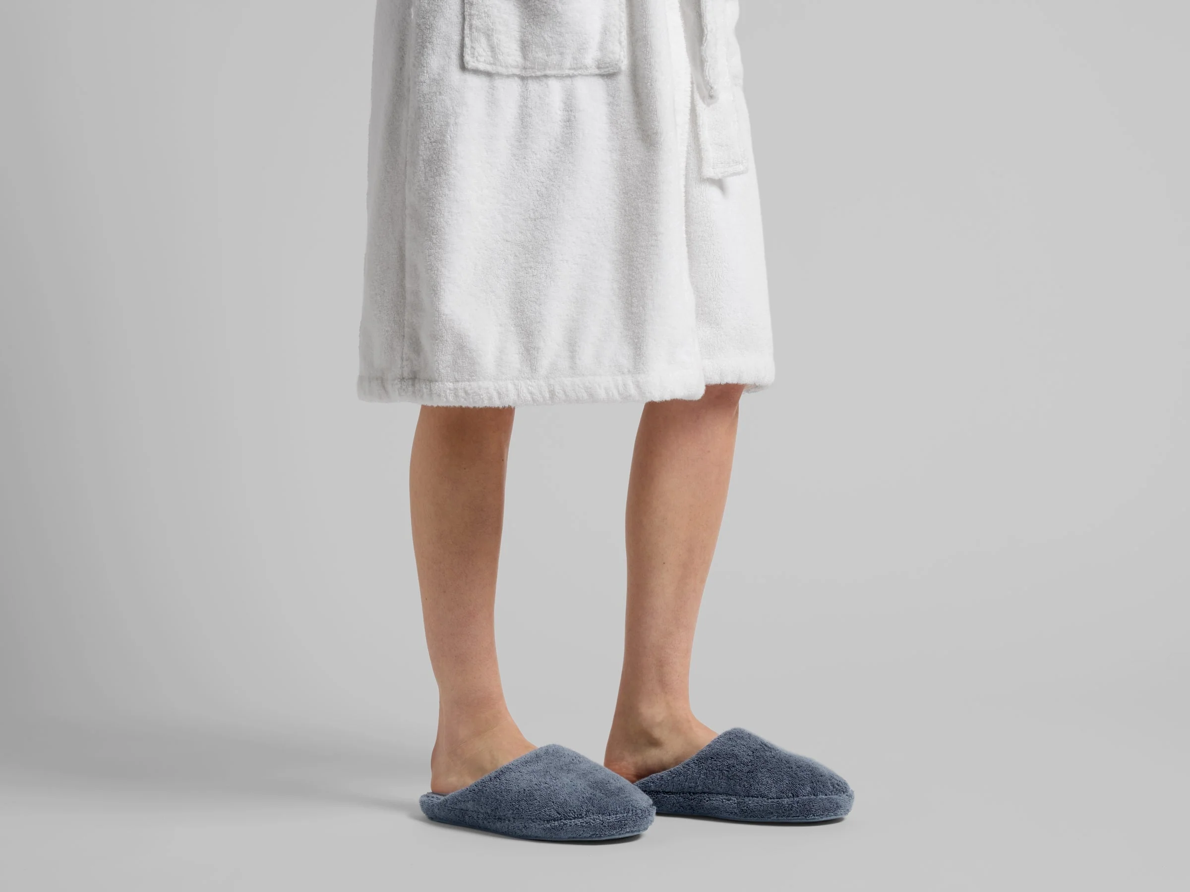 Classic Turkish Cotton Slippers - FINAL SALE (Dusk) - Image 2