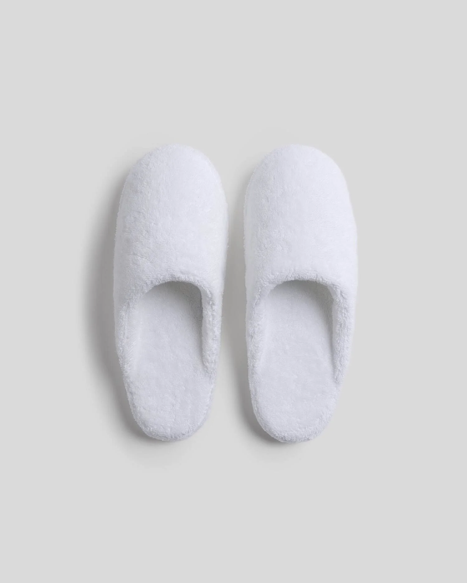 Classic Turkish Cotton Slippers (White) OLD