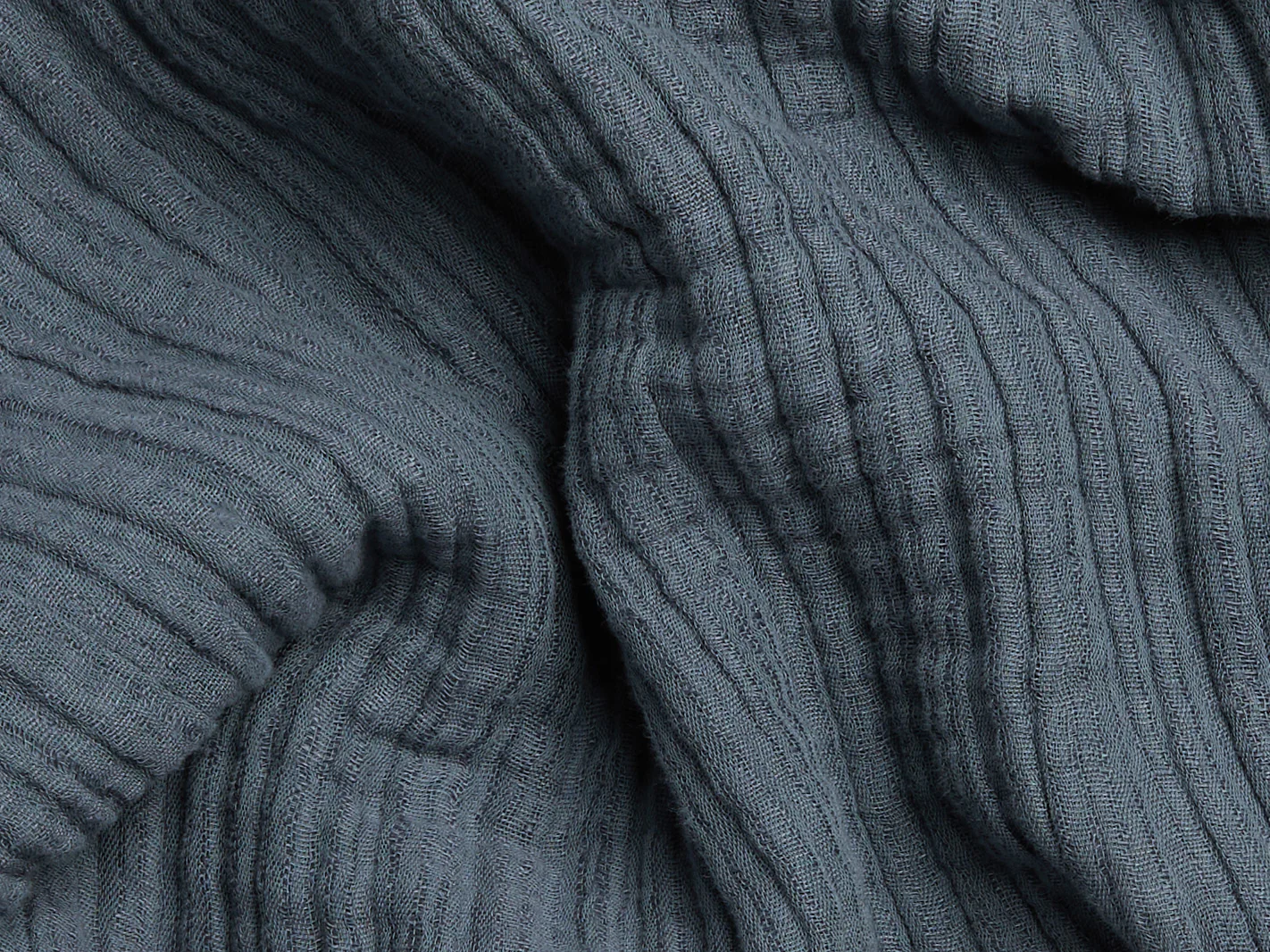 Cloud Linen Gauze Bed Blanket - FINAL SALE (Dusk) - Image 2