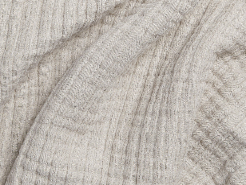 Cloud Linen Gauze Bed Blanket - FINAL SALE (Natural) - Image 3
