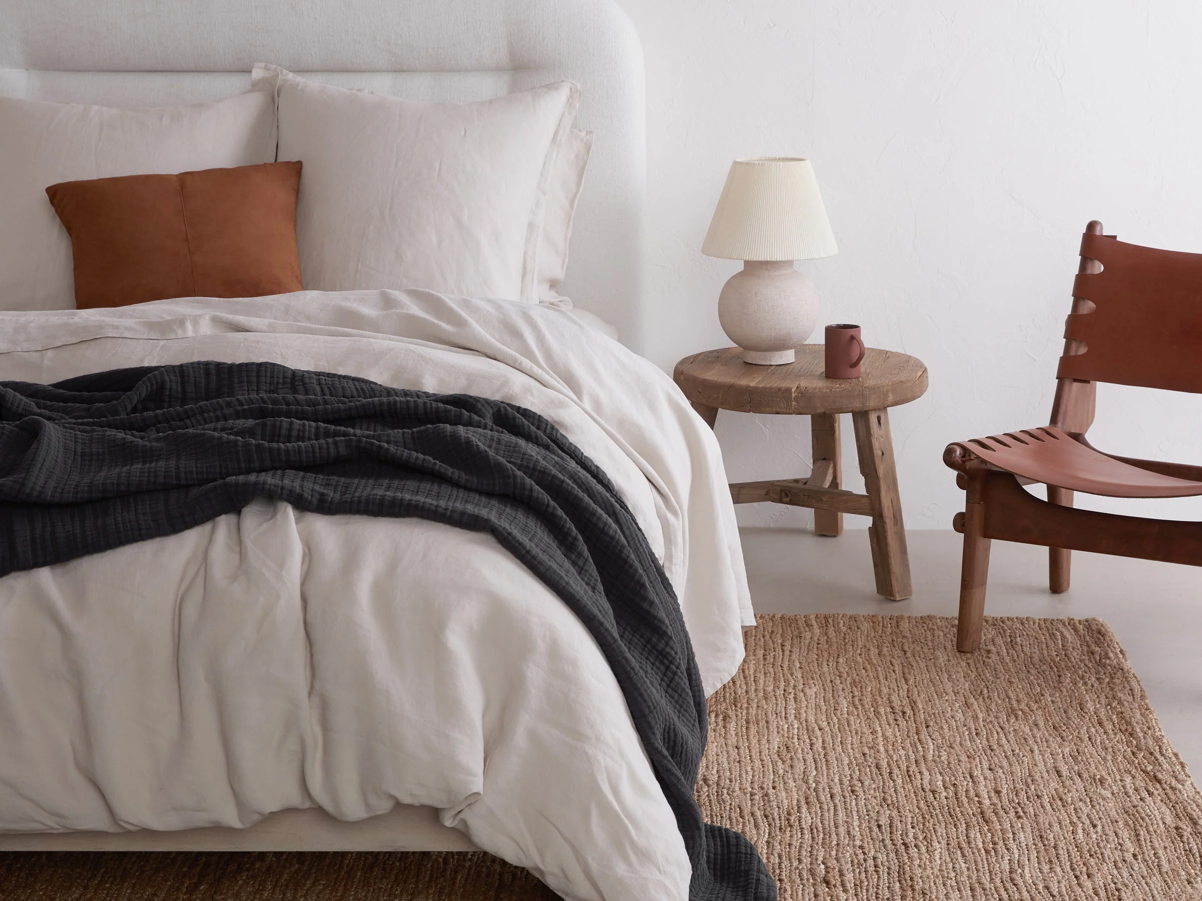 Oversized Cloud Linen Gauze Throw - FINAL SALE - Image 10