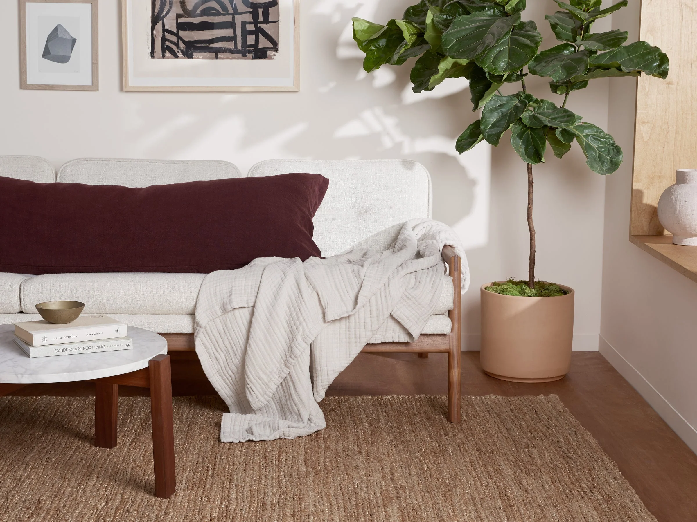 Oversized Cloud Linen Gauze Throw - FINAL SALE - Image 6