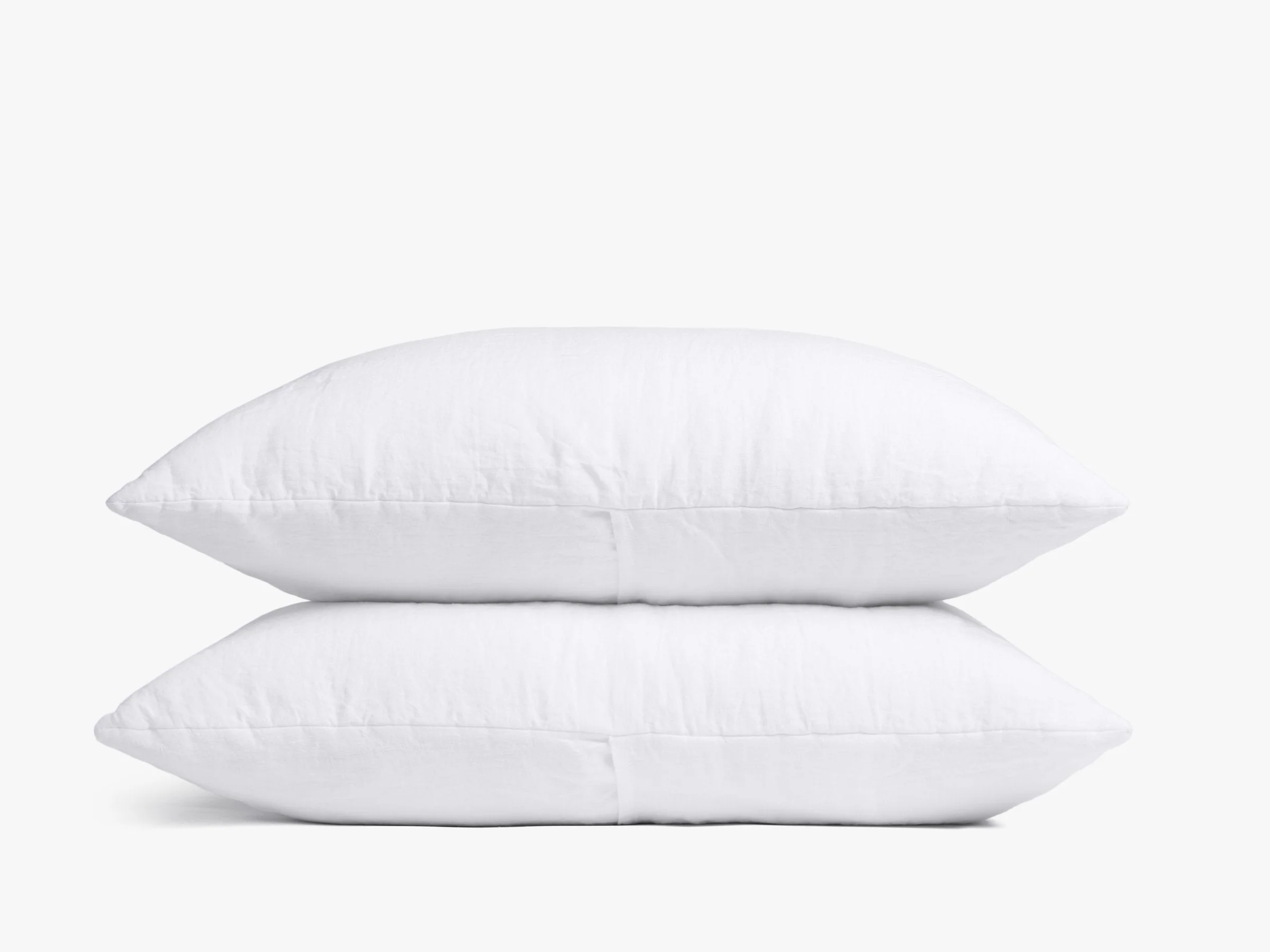 Everyday Linen Sham Set - FINAL SALE (White)
