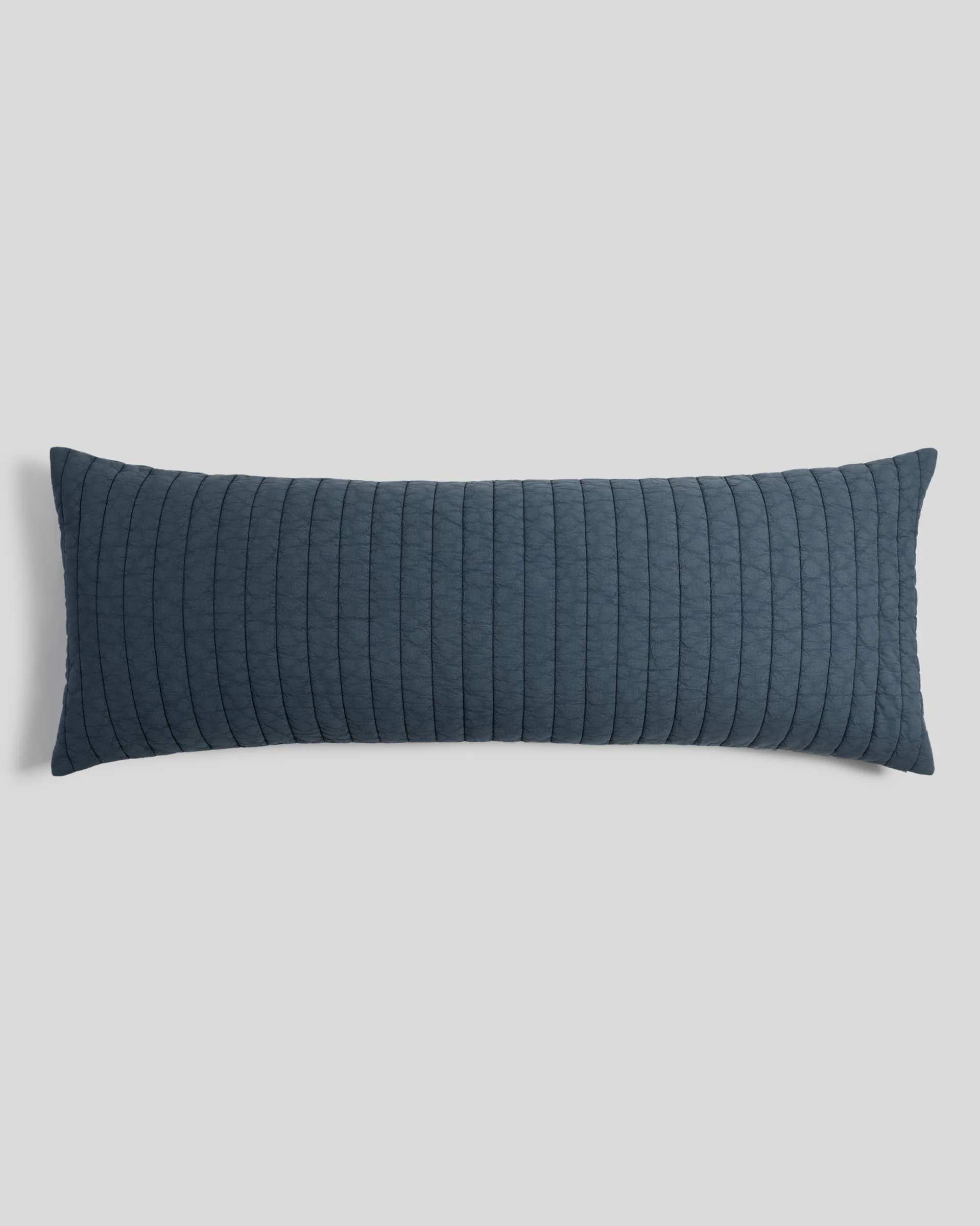 Garment Dyed Channel Body Pillow Cover - FINAL SALE (Dusk)