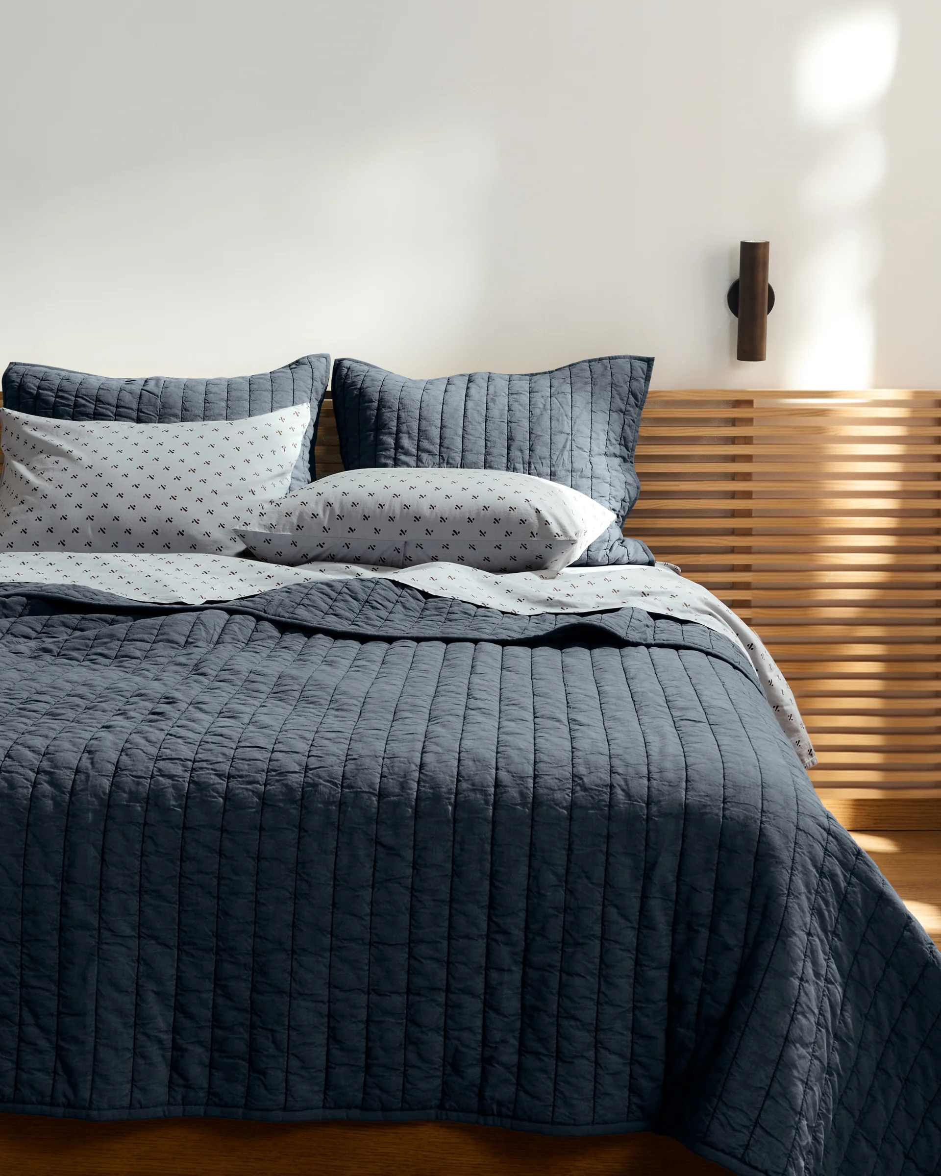 Garment Dyed Channel Quilt - FINAL SALE (Dusk) - Image 2