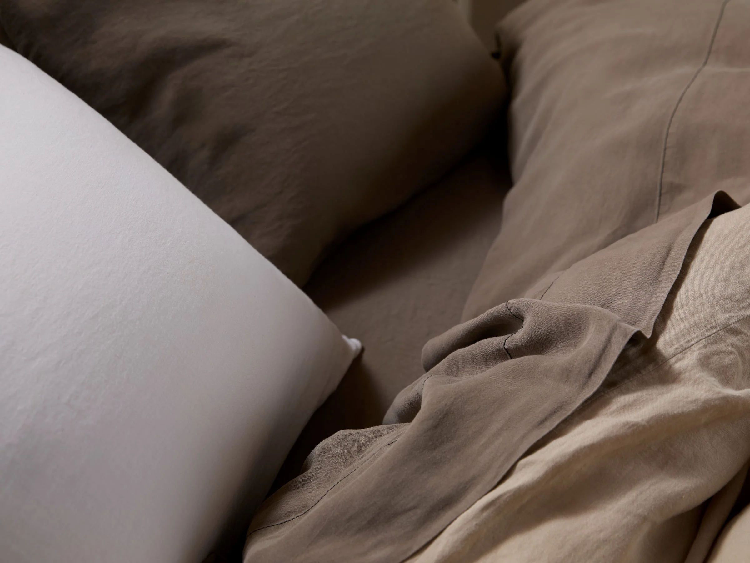 Linen Tencel Venice Set - Warm Grey F/Q - Image 4