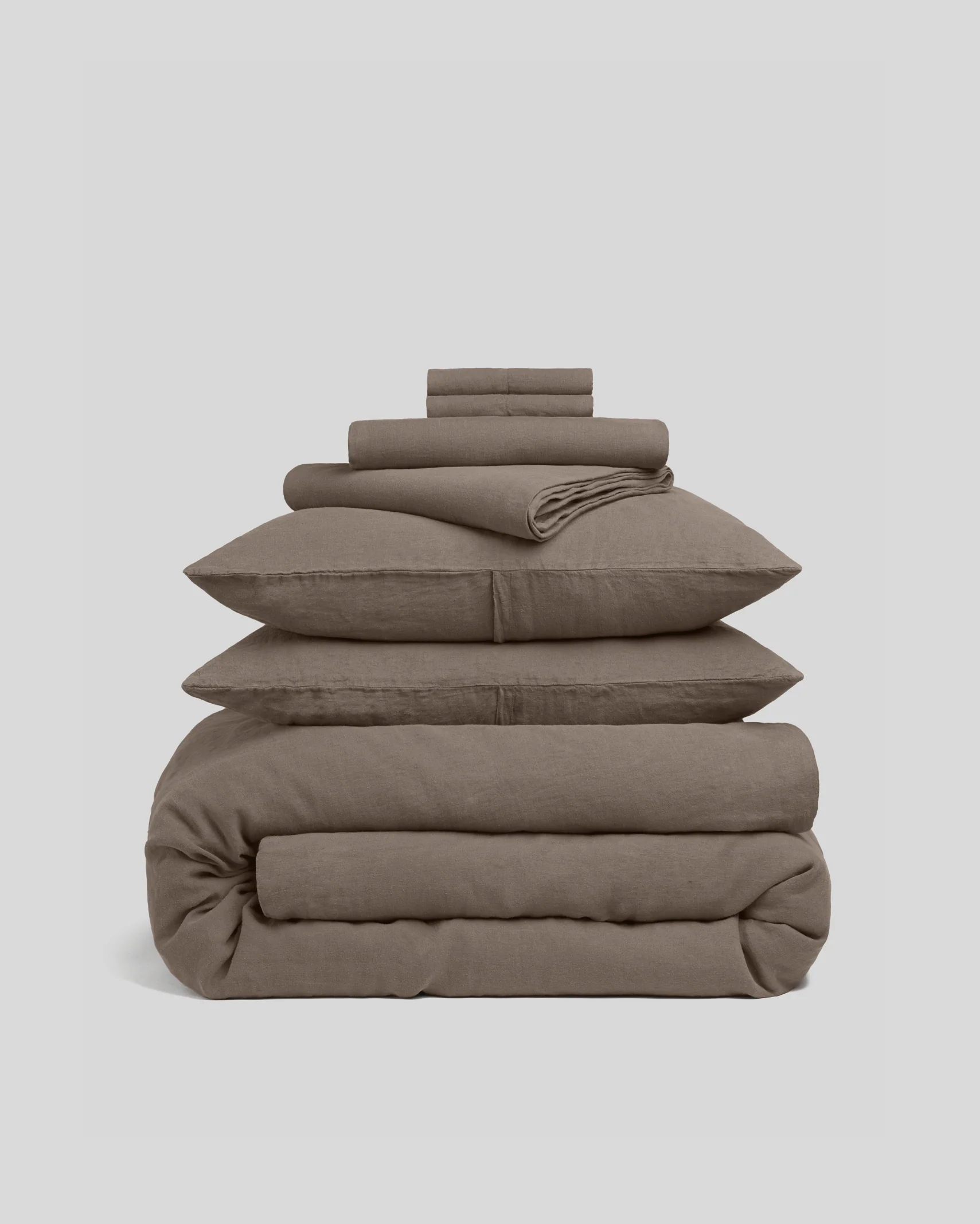 Linen Bundle - Warm Grey K/CK