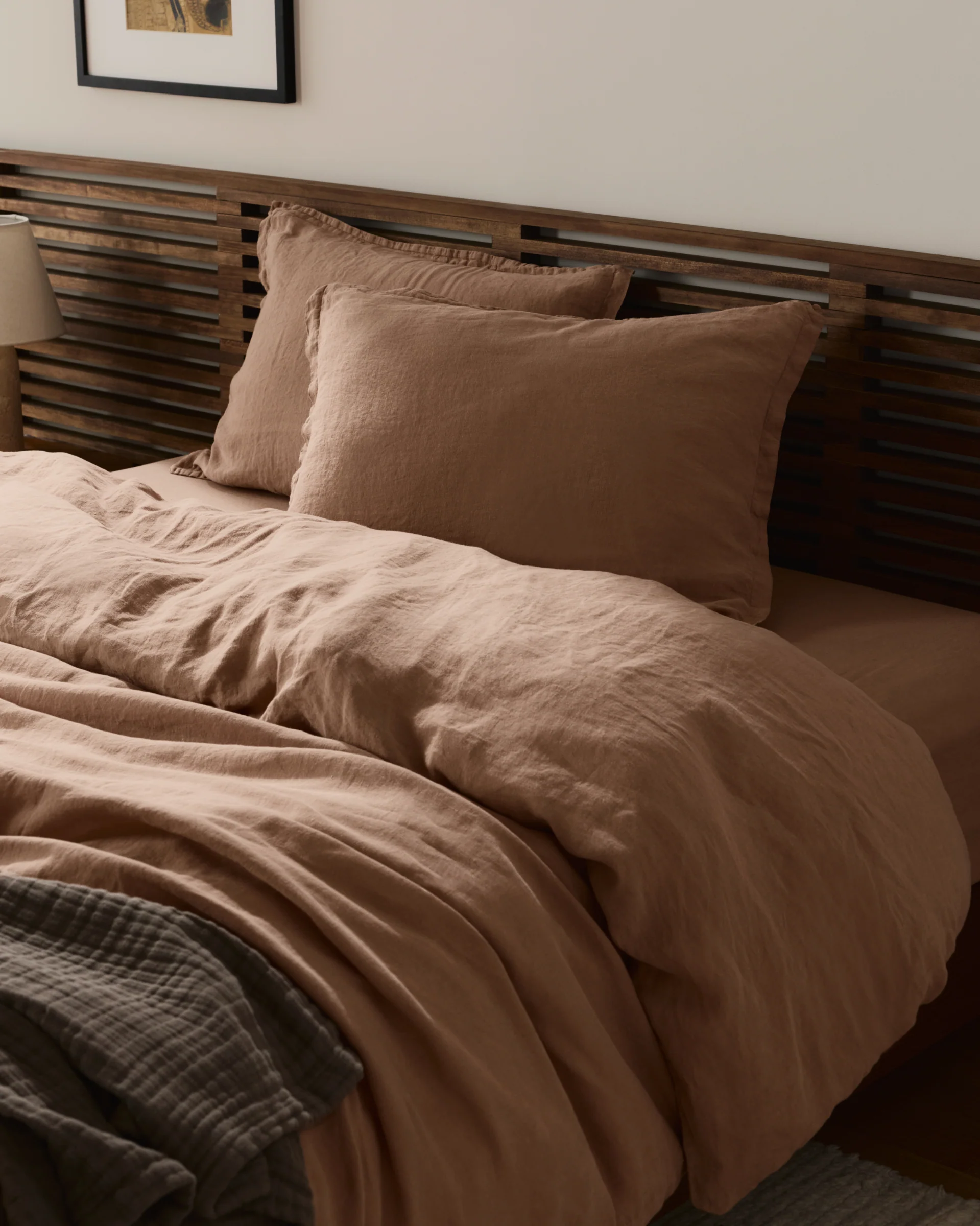 Linen Duvet Cover (Adobe) - Image 4