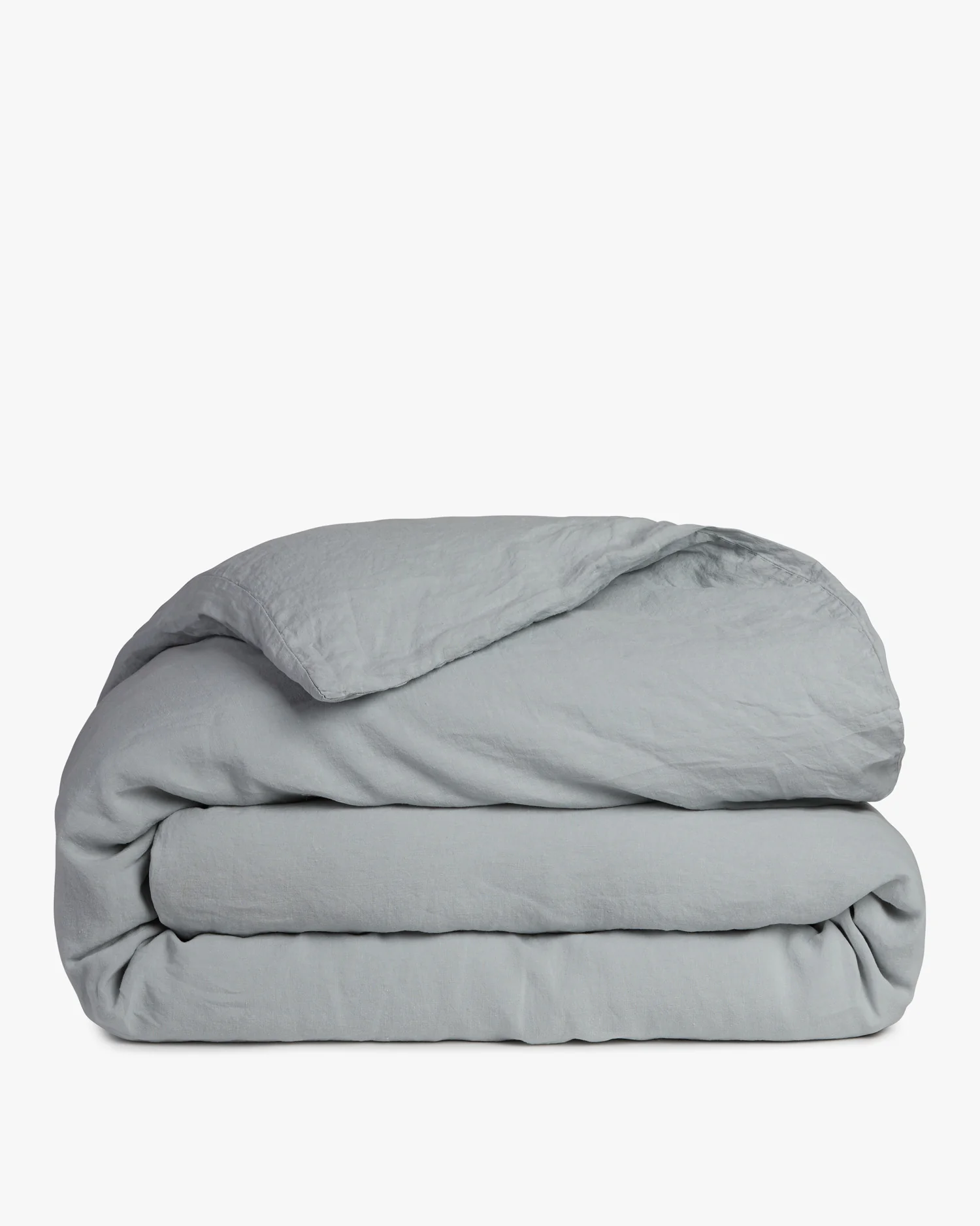Linen Duvet Cover - FINAL SALE (Slate Blue)