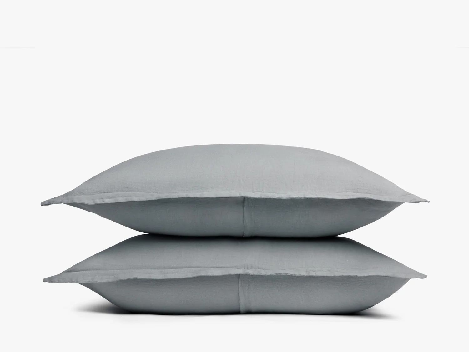 Linen Sham Set - FINAL SALE (Slate Blue)