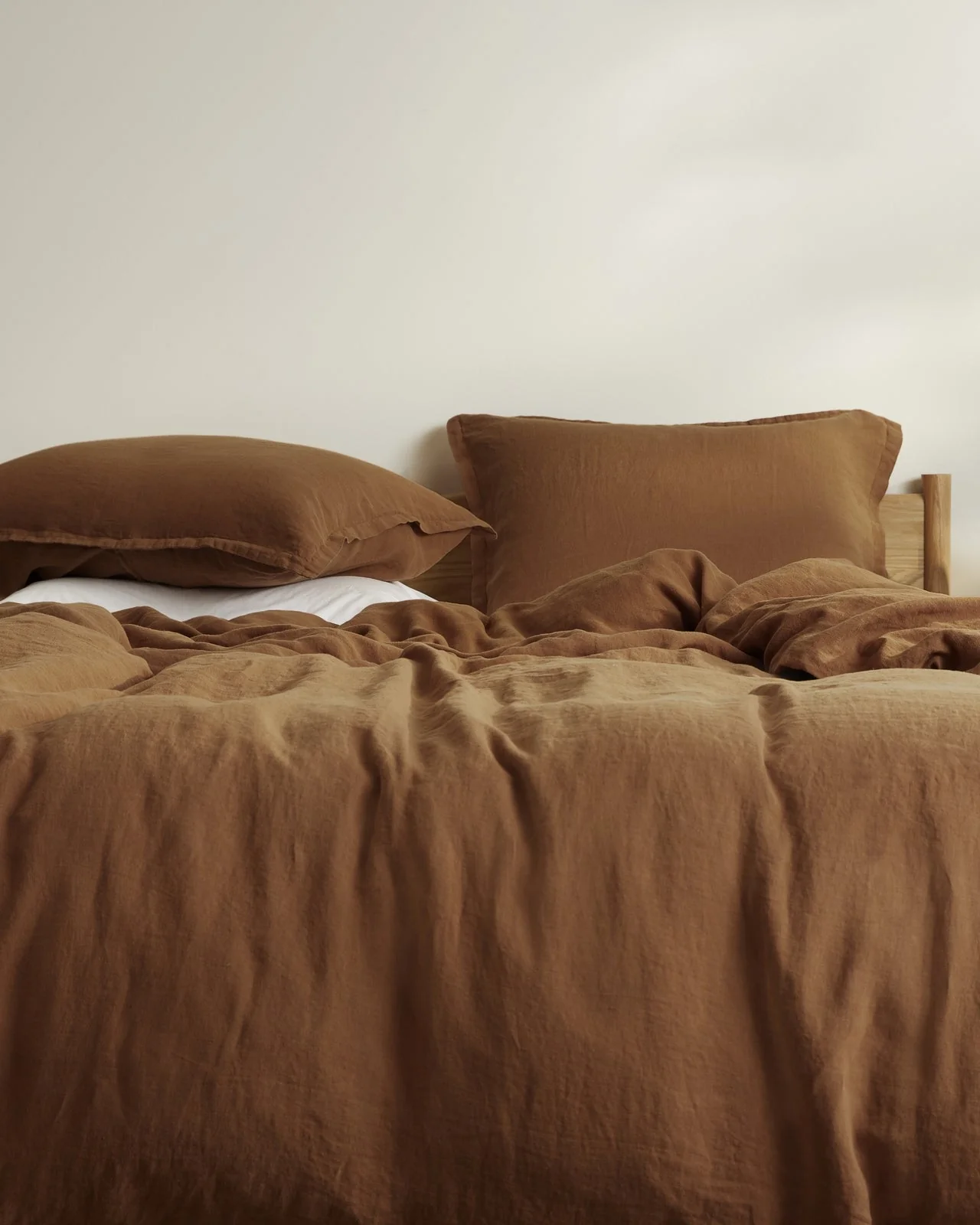 Linen Sham Set (Tobacco) - Image 4