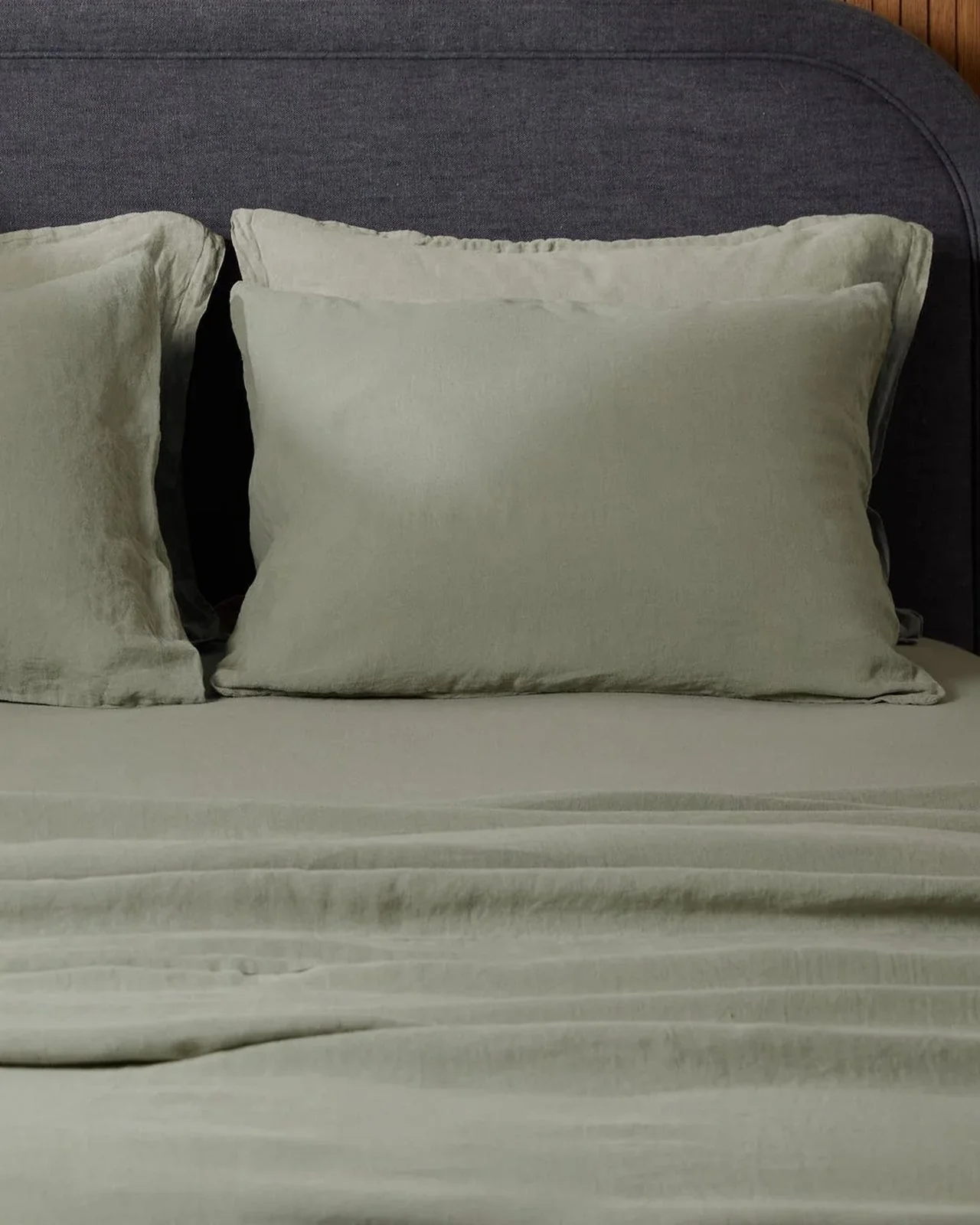 Linen Sheet Set - Moss F/Q - Image 2
