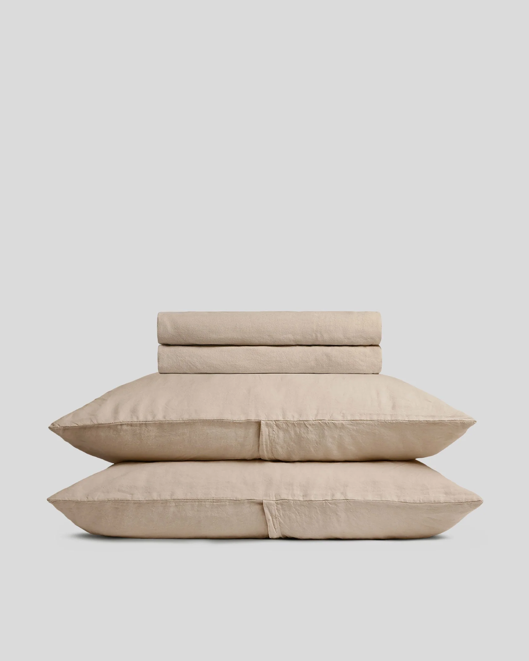 Linen Sheet Set - Toast F/Q