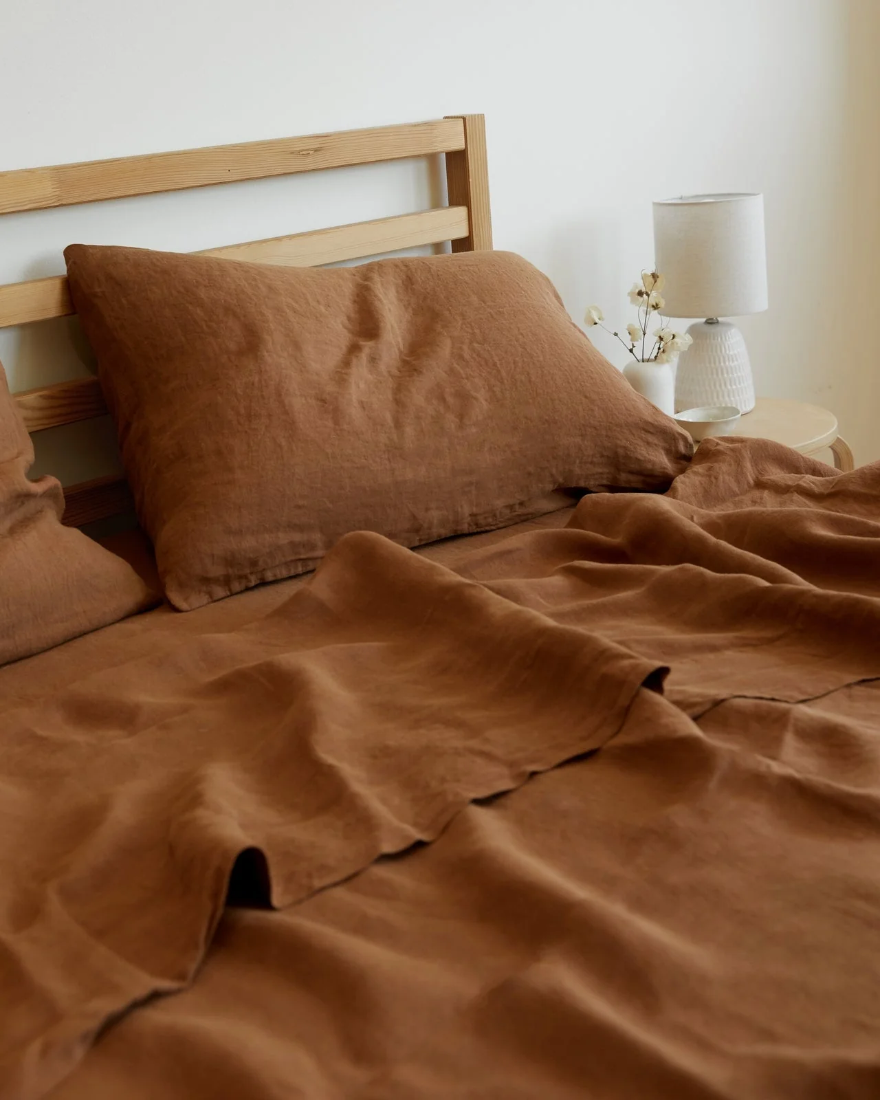 Linen Sheet Set - Tobacco K/CK - Image 4