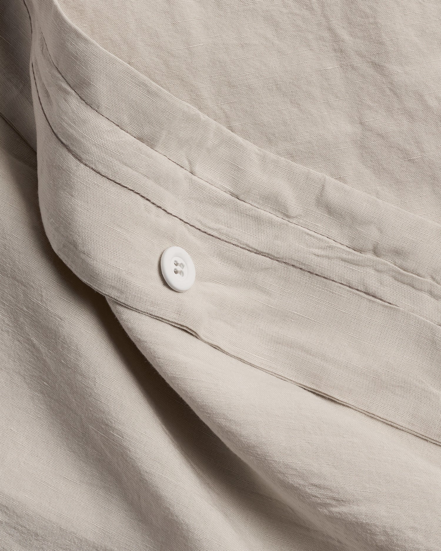 Linen Tencel Duvet Cover (Bone) - Image 3