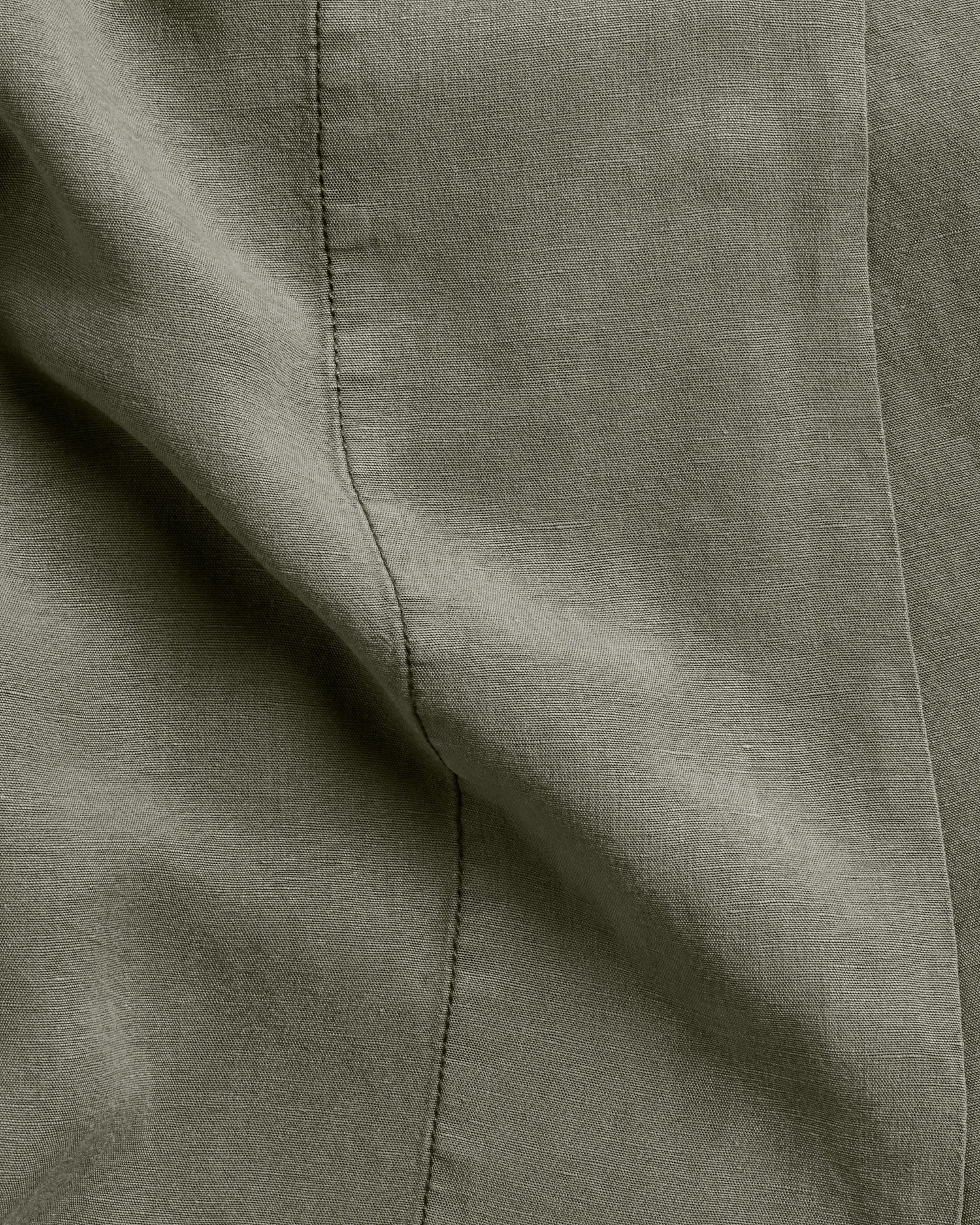 Linen Tencel Top Sheet (Moss) - Image 3