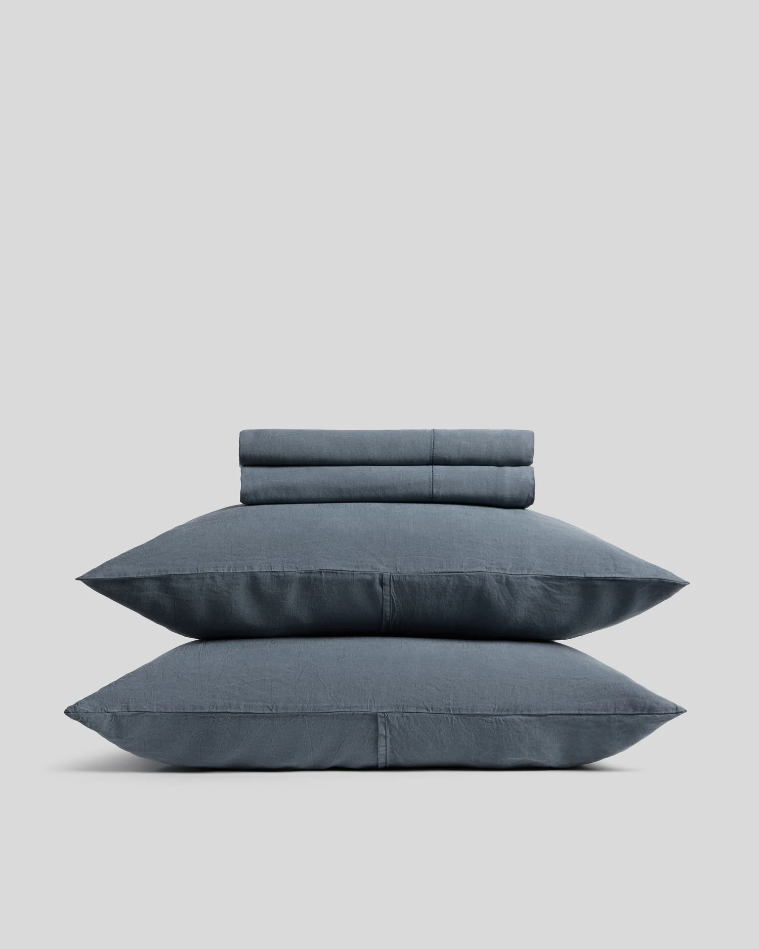 Linen Tencel Sheet Set - Dusk K/CK