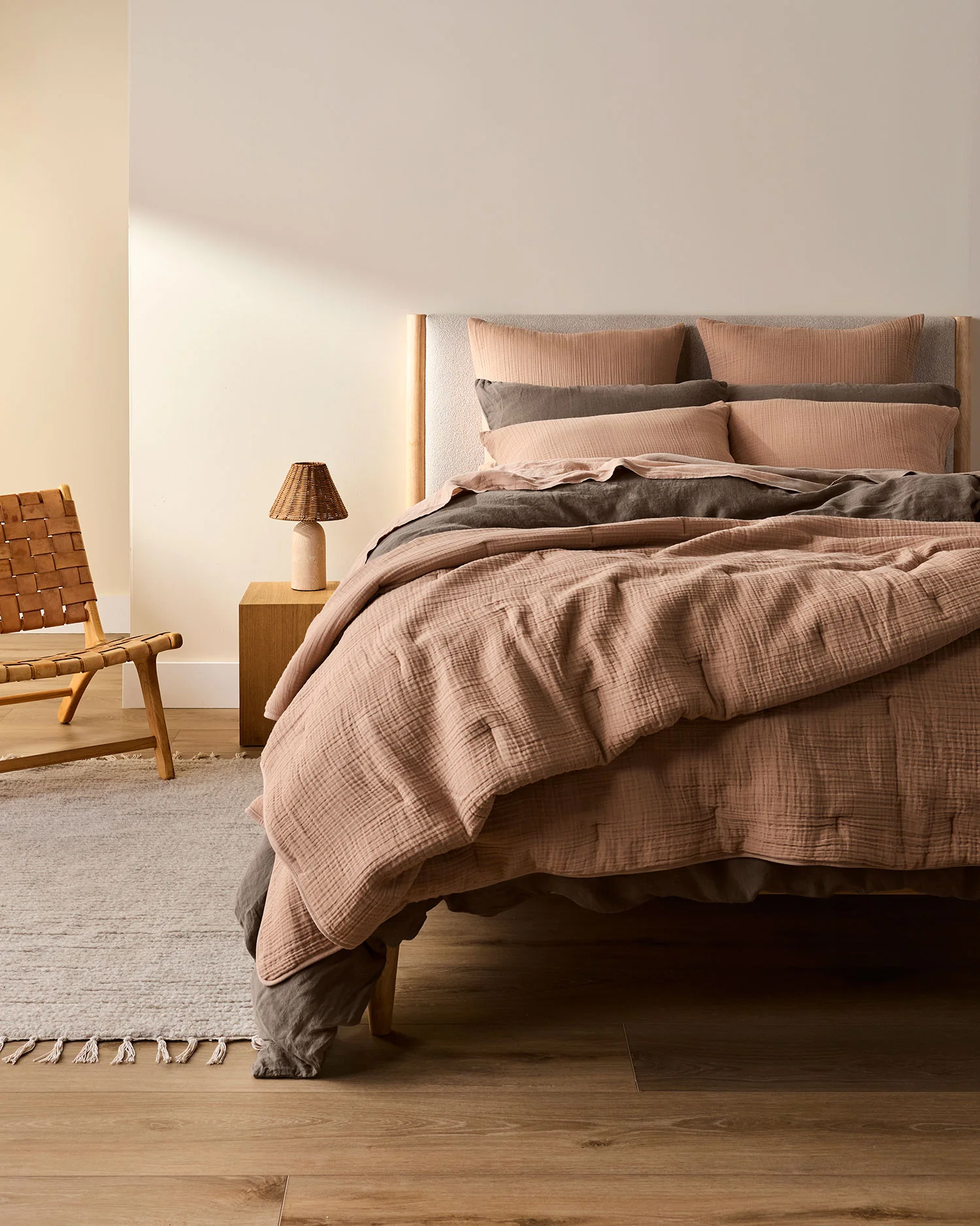 Organic Cloud Cotton Quilt (Adobe) - Image 2