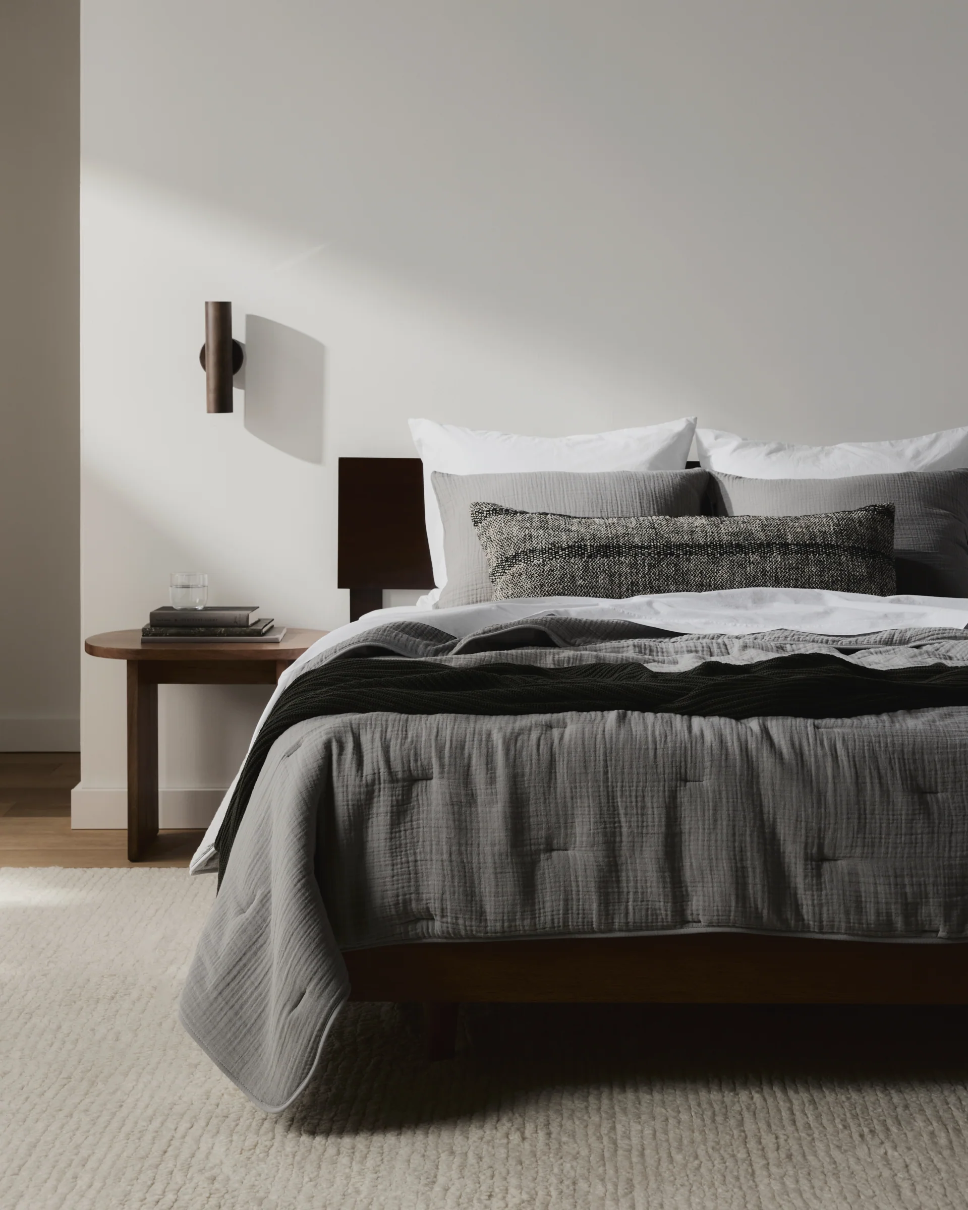 Organic Cloud Cotton Quilt (Pebble) - Image 2