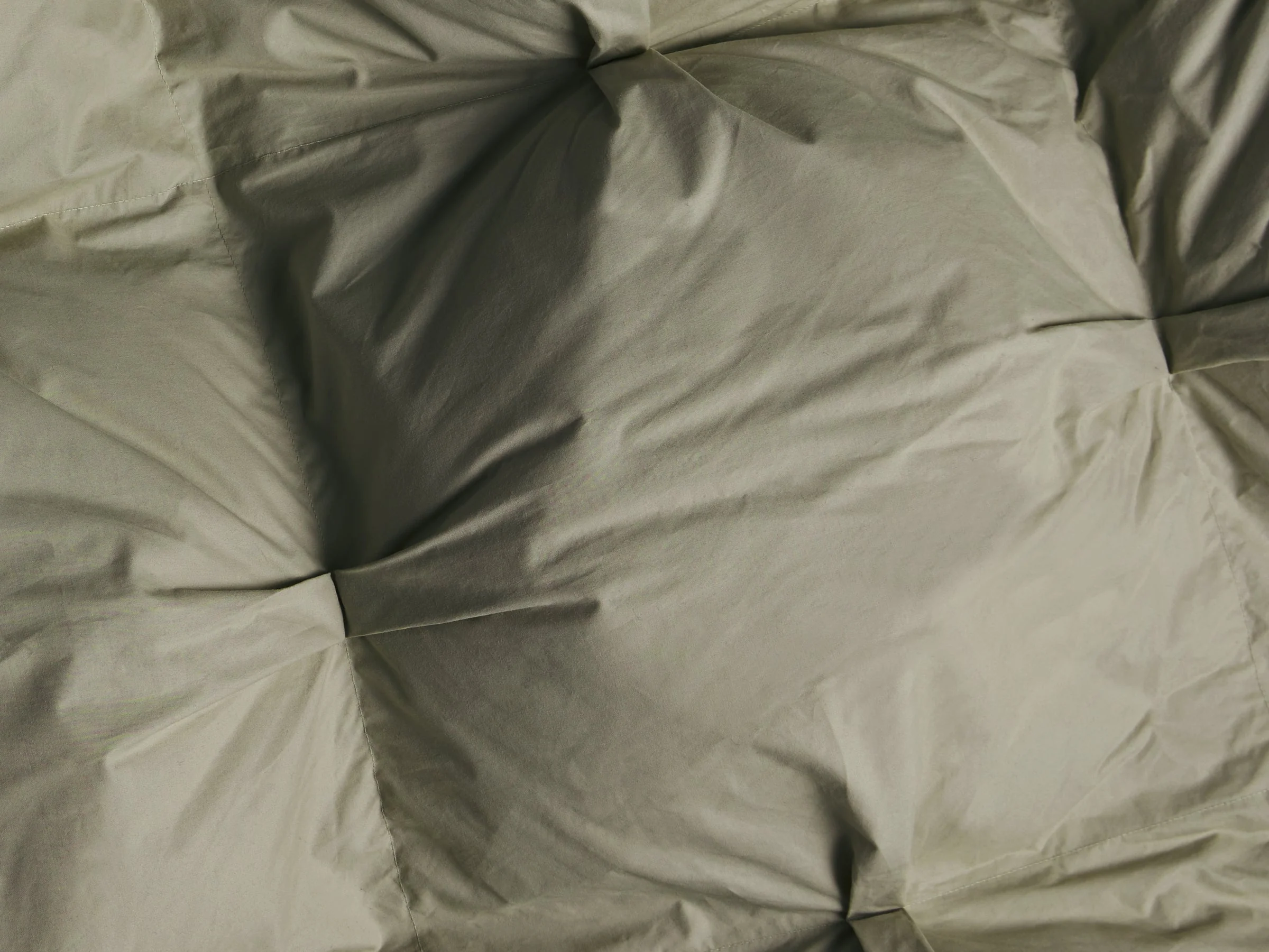 Organic Cotton Puff Comforter (Moss) - Image 3
