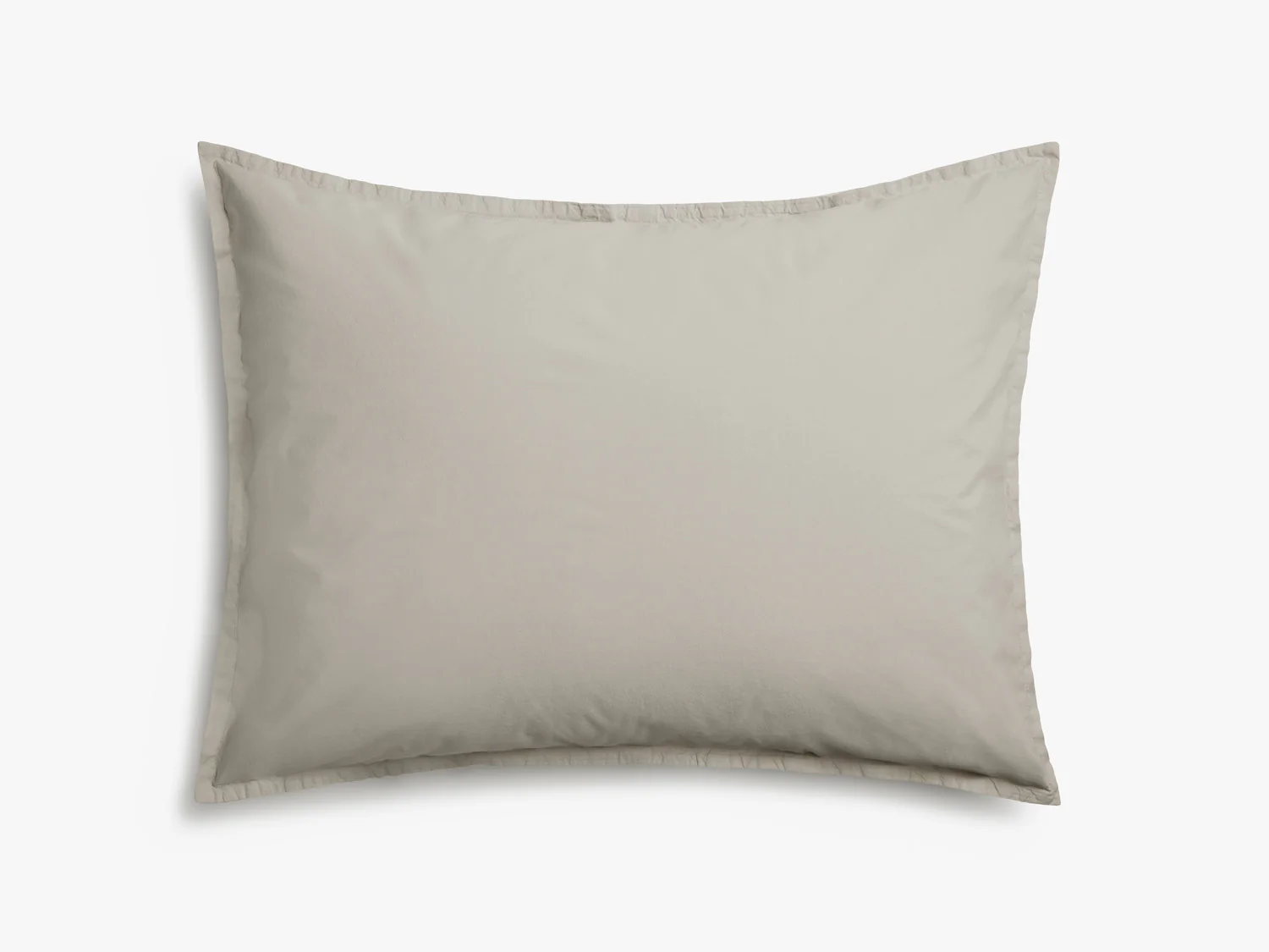 Organic Cotton Sham Set (Bone)