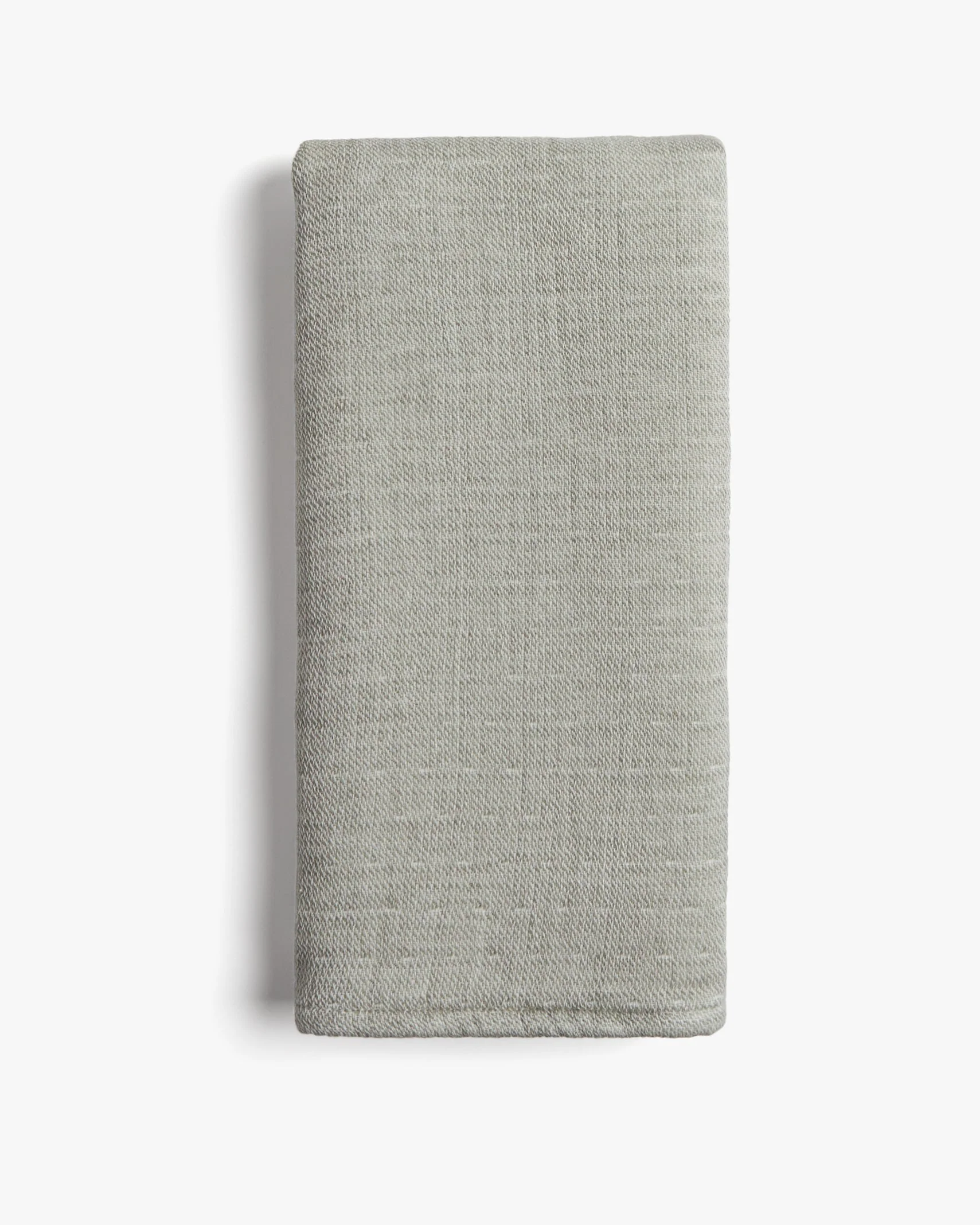 Organic Gauze Terry Towels - FINAL SALE (Moss with Cream) - Image 4