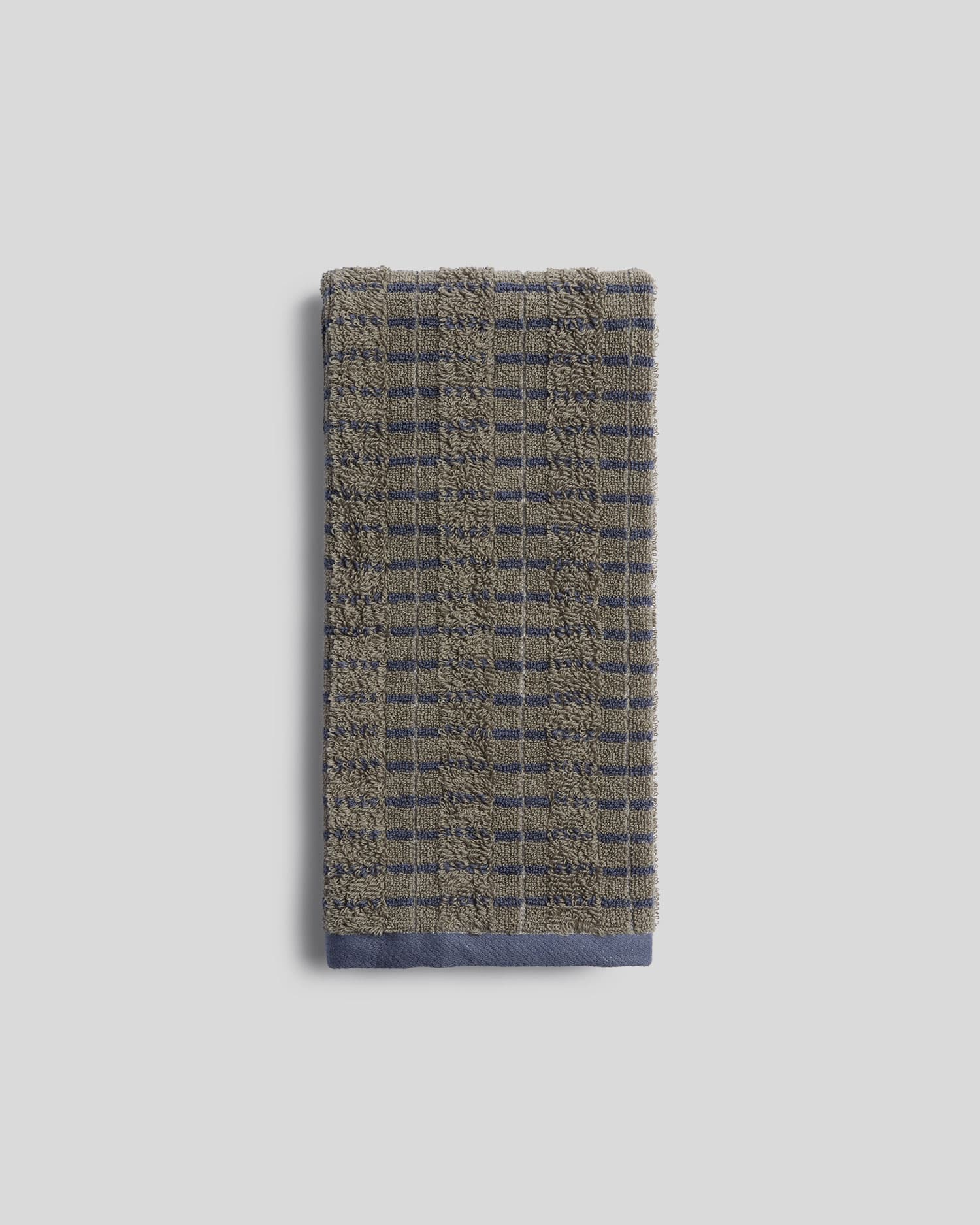 Organic Ladder Stripe Towels - FINAL SALE (Moss and Dusk) - Image 5