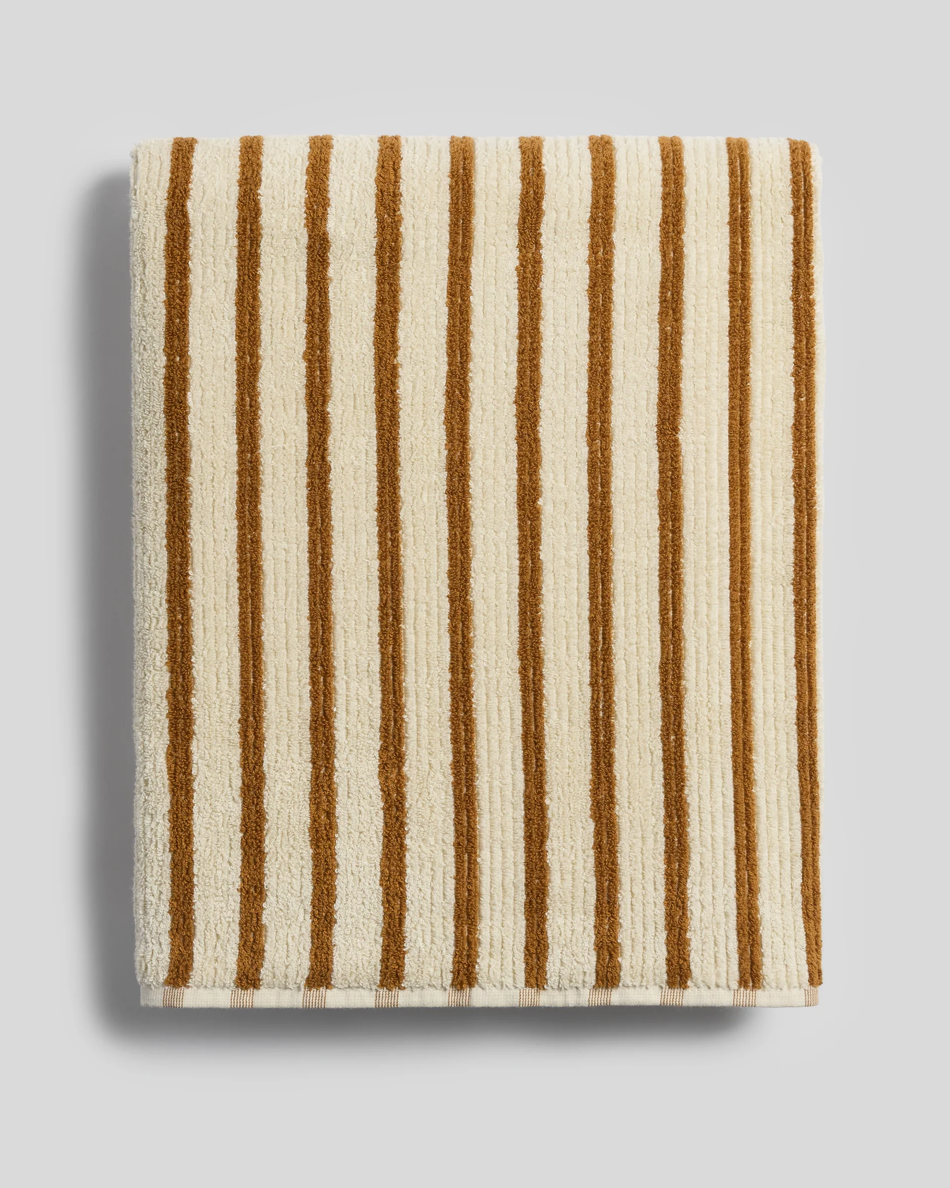 Organic Resort Stripe Towels (Butter with Honey) - Image 7