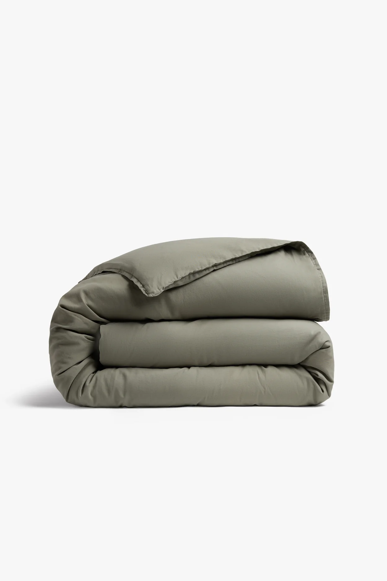 Organic Soft Luxe Duvet Cover - FINAL SALE (Moss)