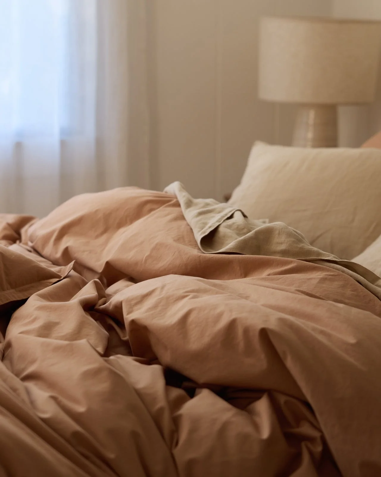 Percale Duvet Cover (Adobe) - Image 2