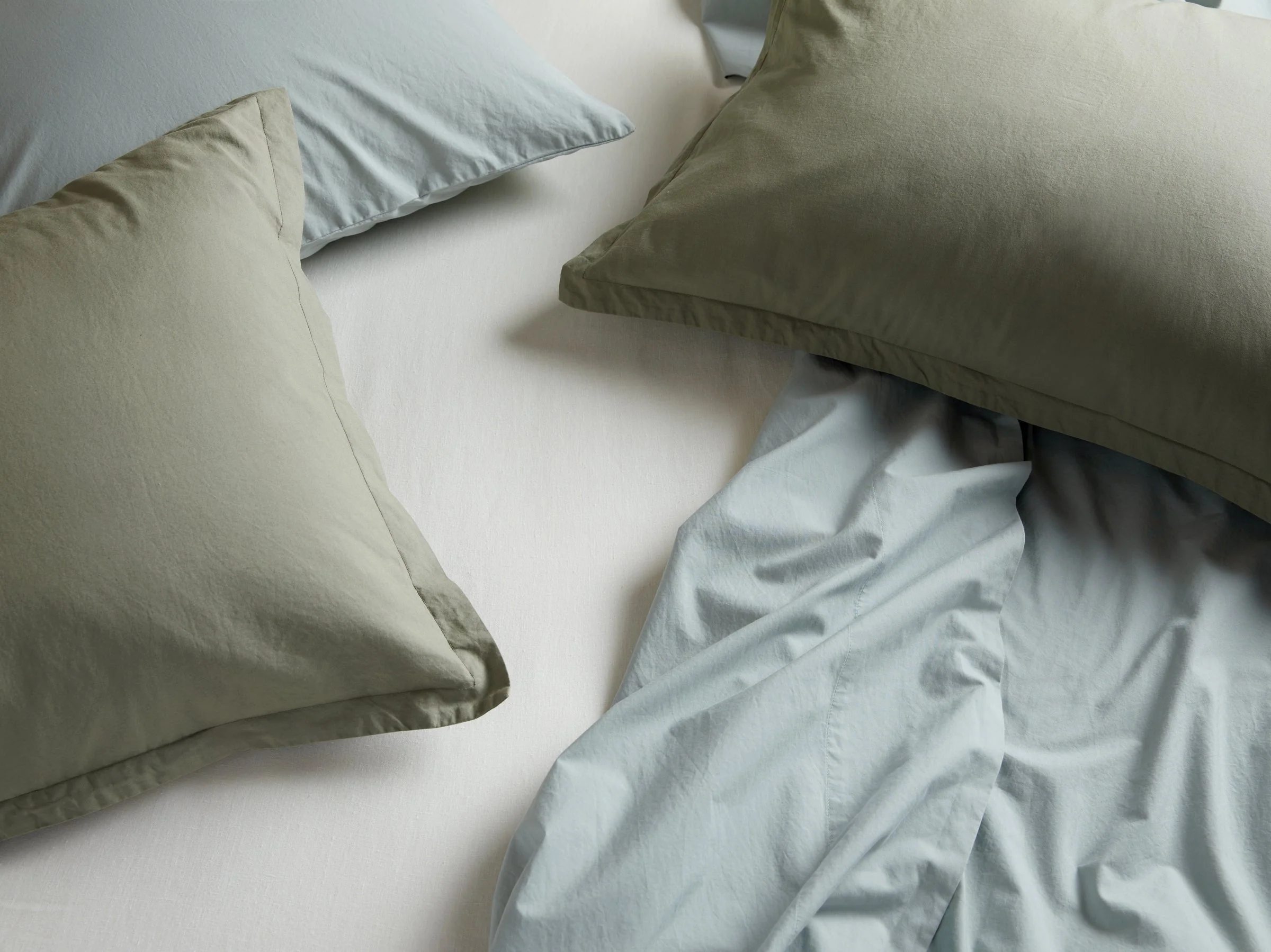 Percale Duvet Cover - FINAL SALE (Spa) - Image 4