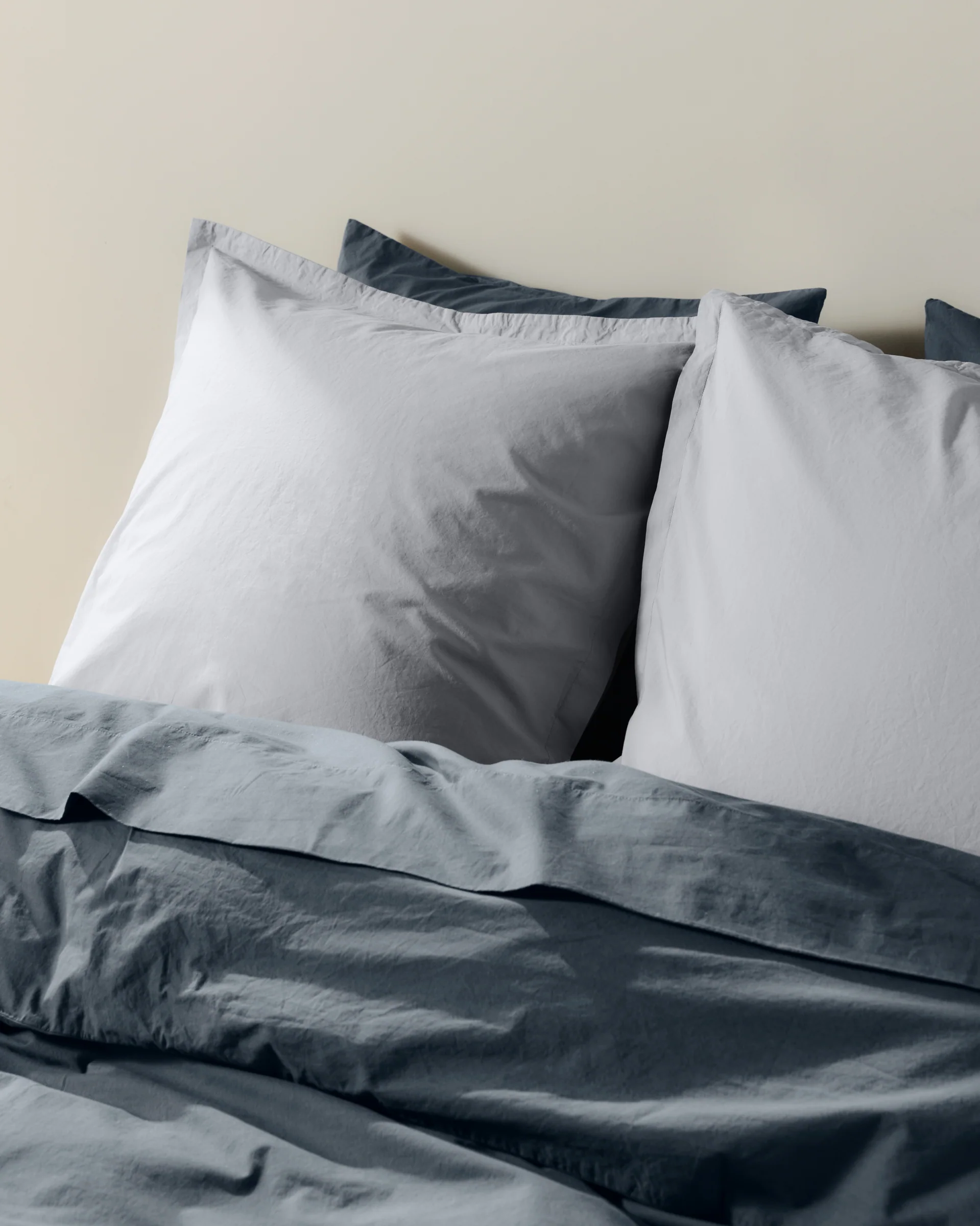 Percale Euro Sham (Sky) - Image 2