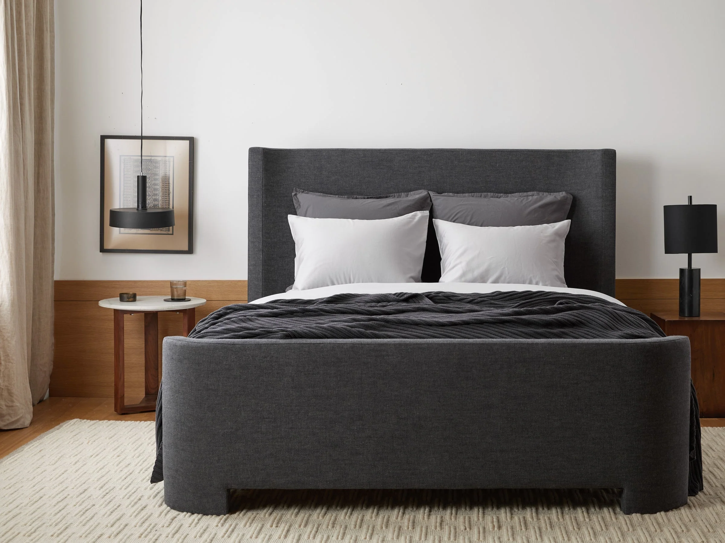 Percale Euro Sham (Slate) - Image 2