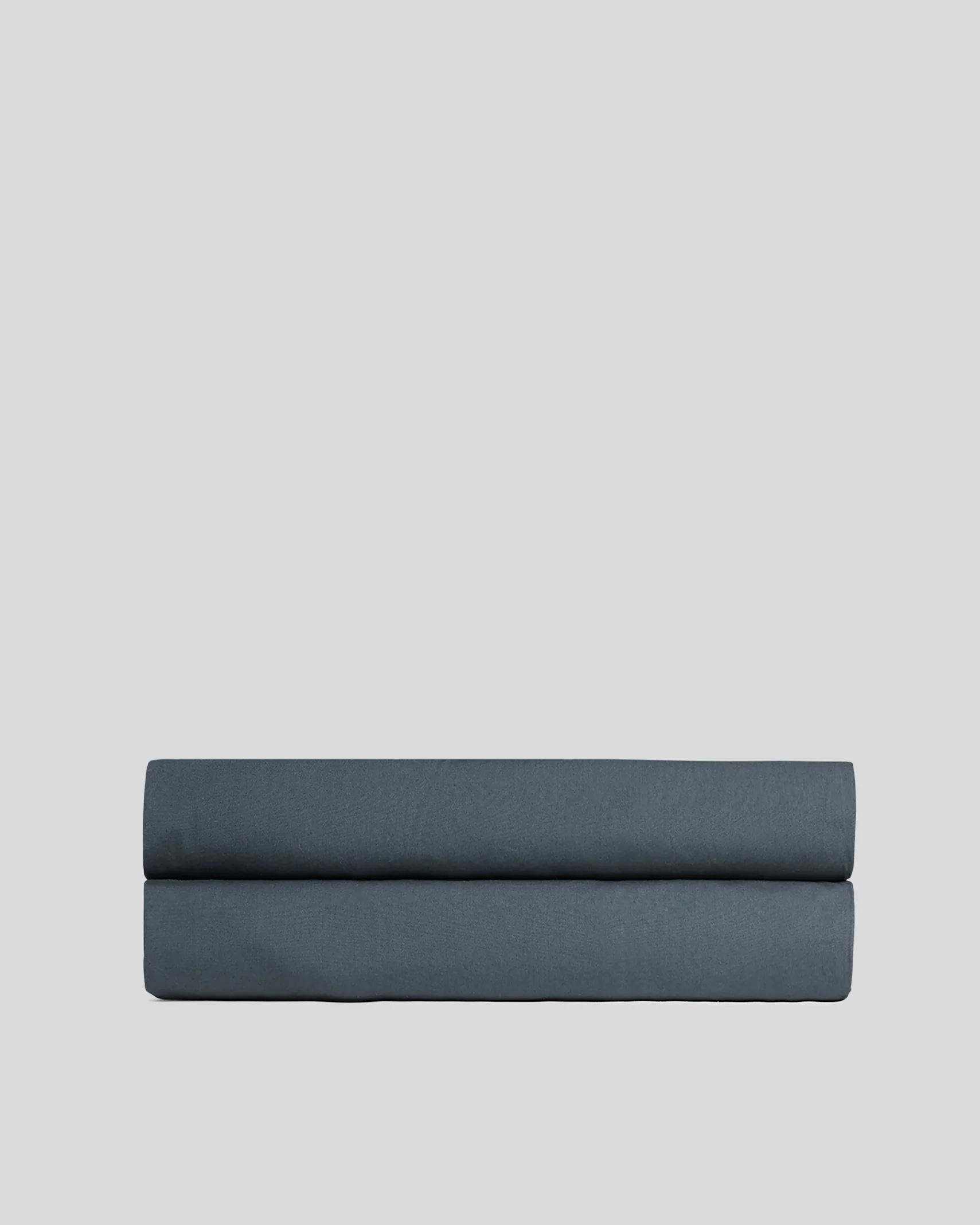 Percale Fitted Sheet (Dusk)