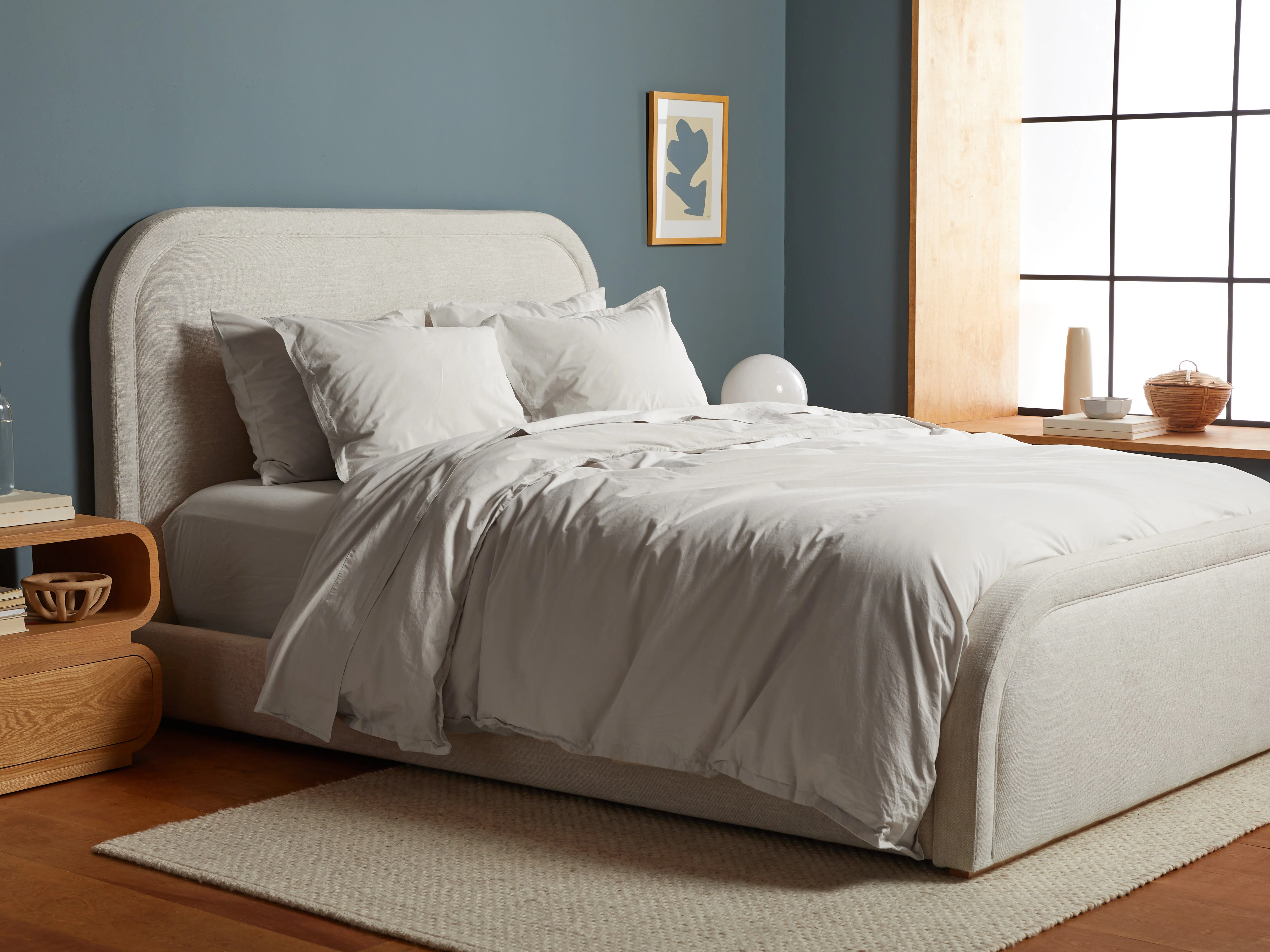Percale Sham Set - FINAL SALE (Sand) - Image 2