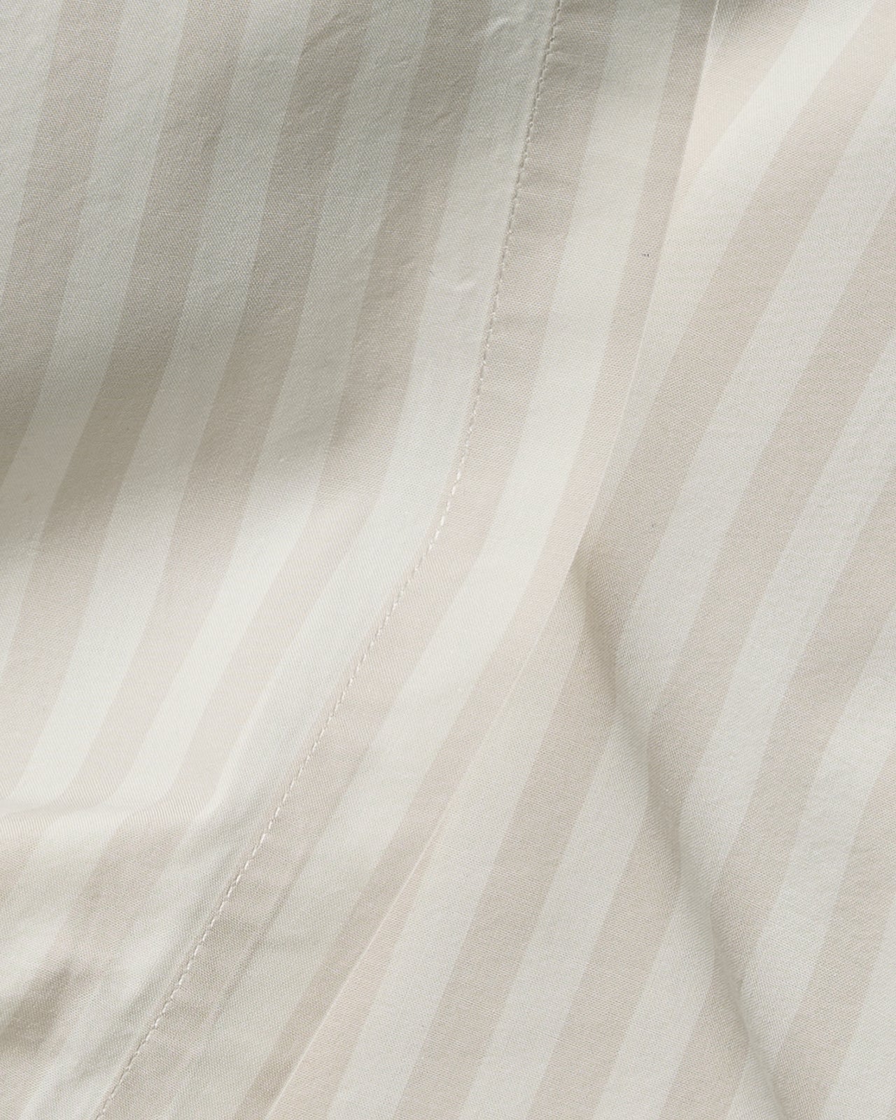 Percale Sheet Set - Bone Stripe F/Q - Image 3