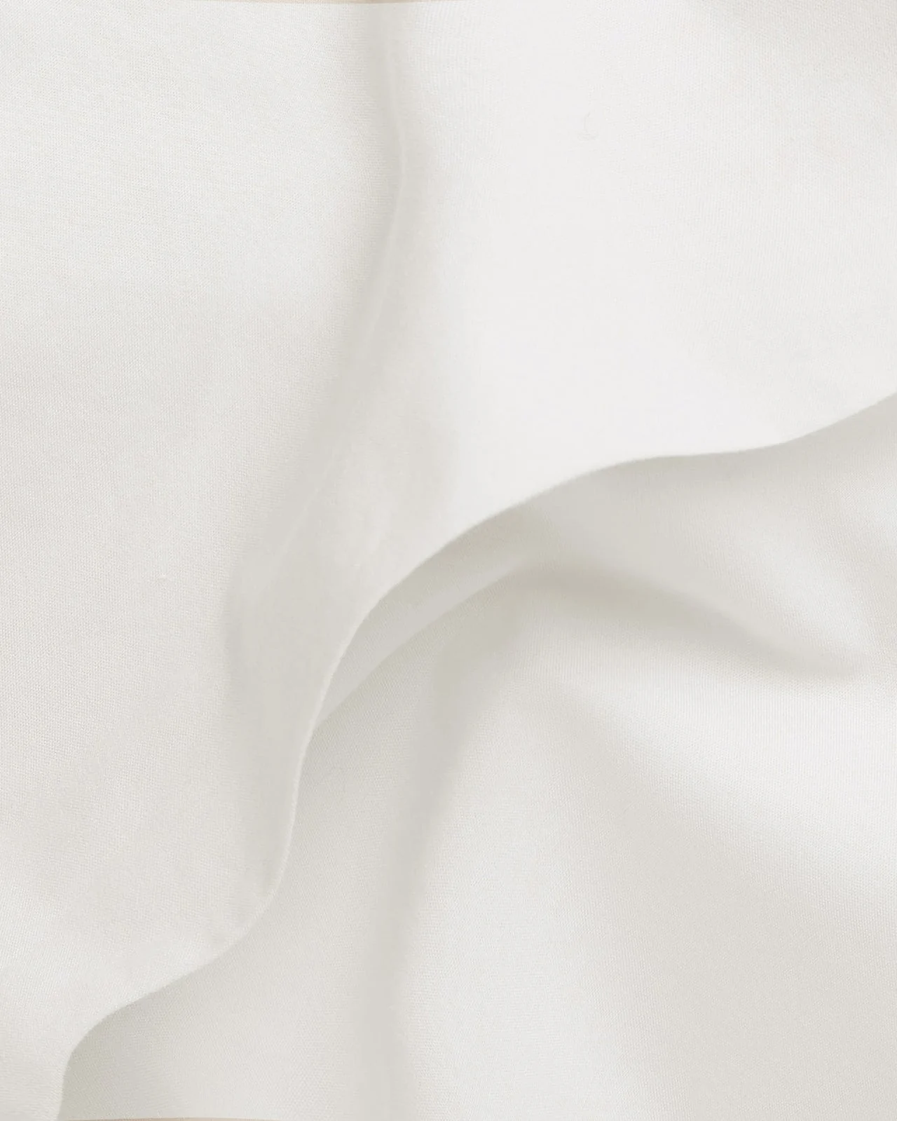 Percale Sheet Set - Cream F/Q - Image 3