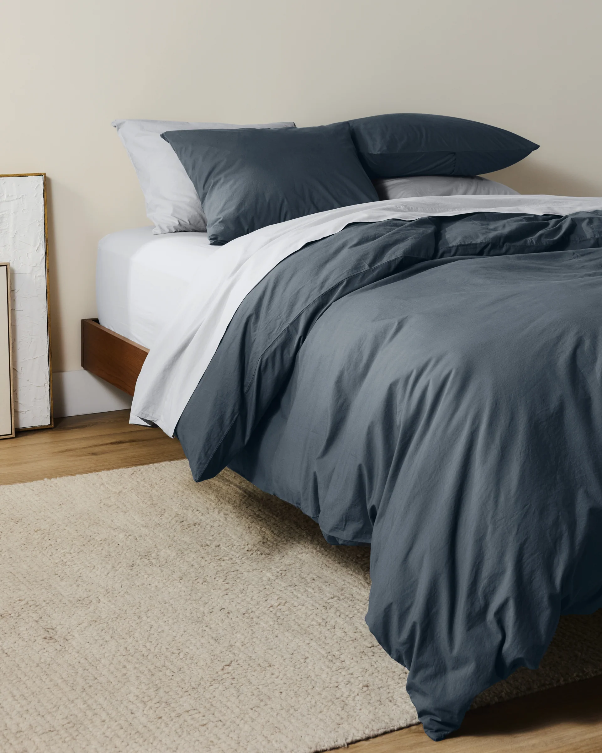 Percale Sheet Set - Sky F/Q - Image 4